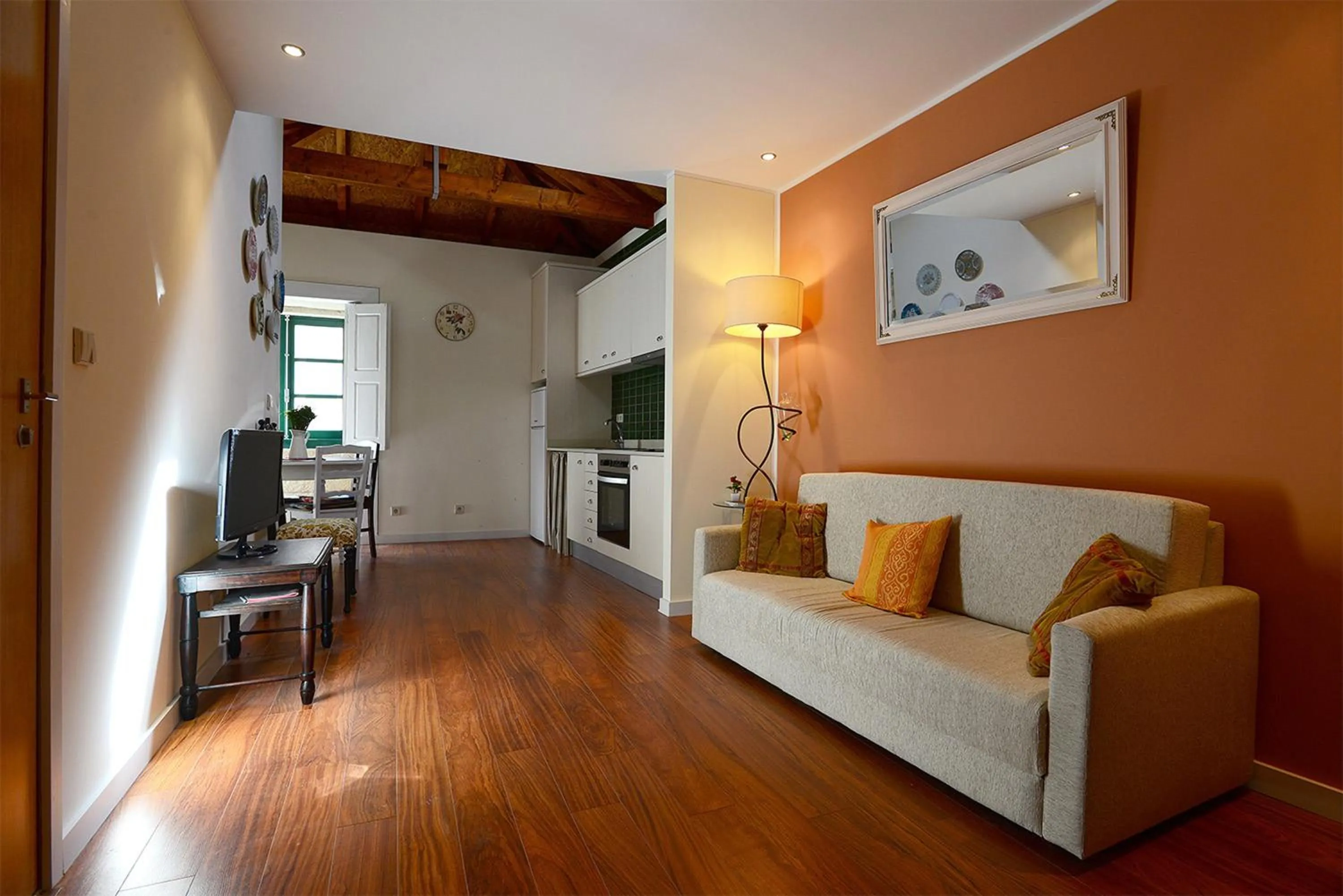 Living room in Vitoria Apartments