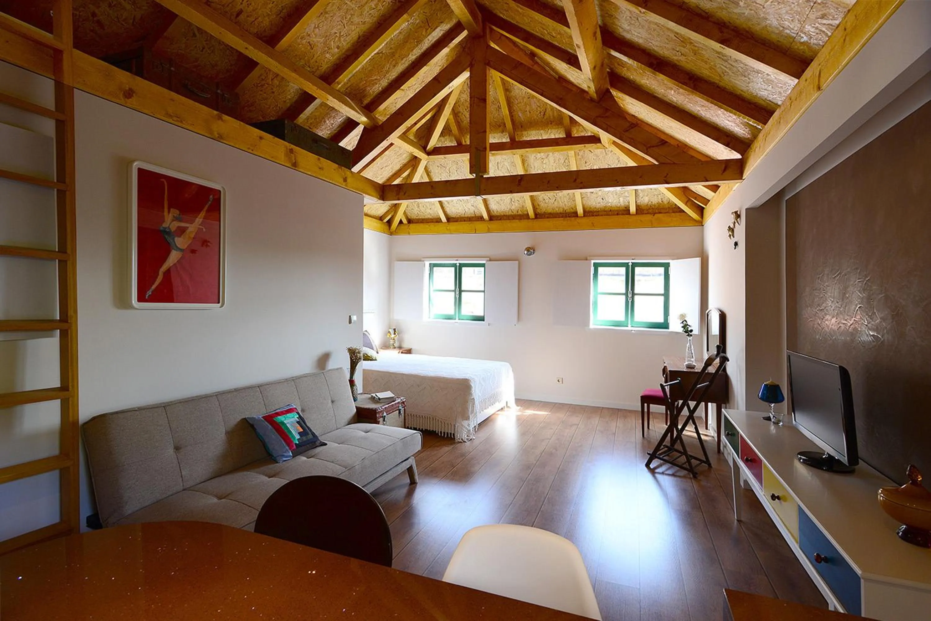 Living room in Vitoria Apartments