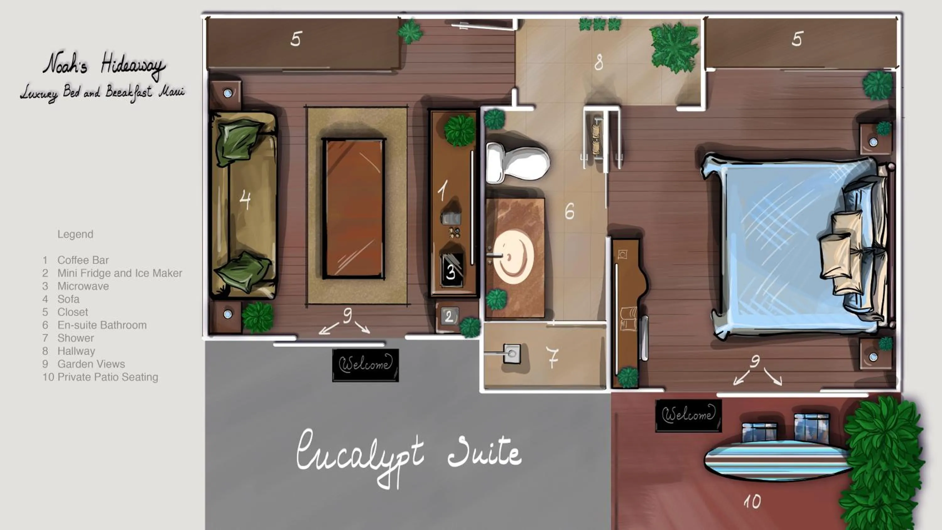 Noahs Hideaway Luxury B&B