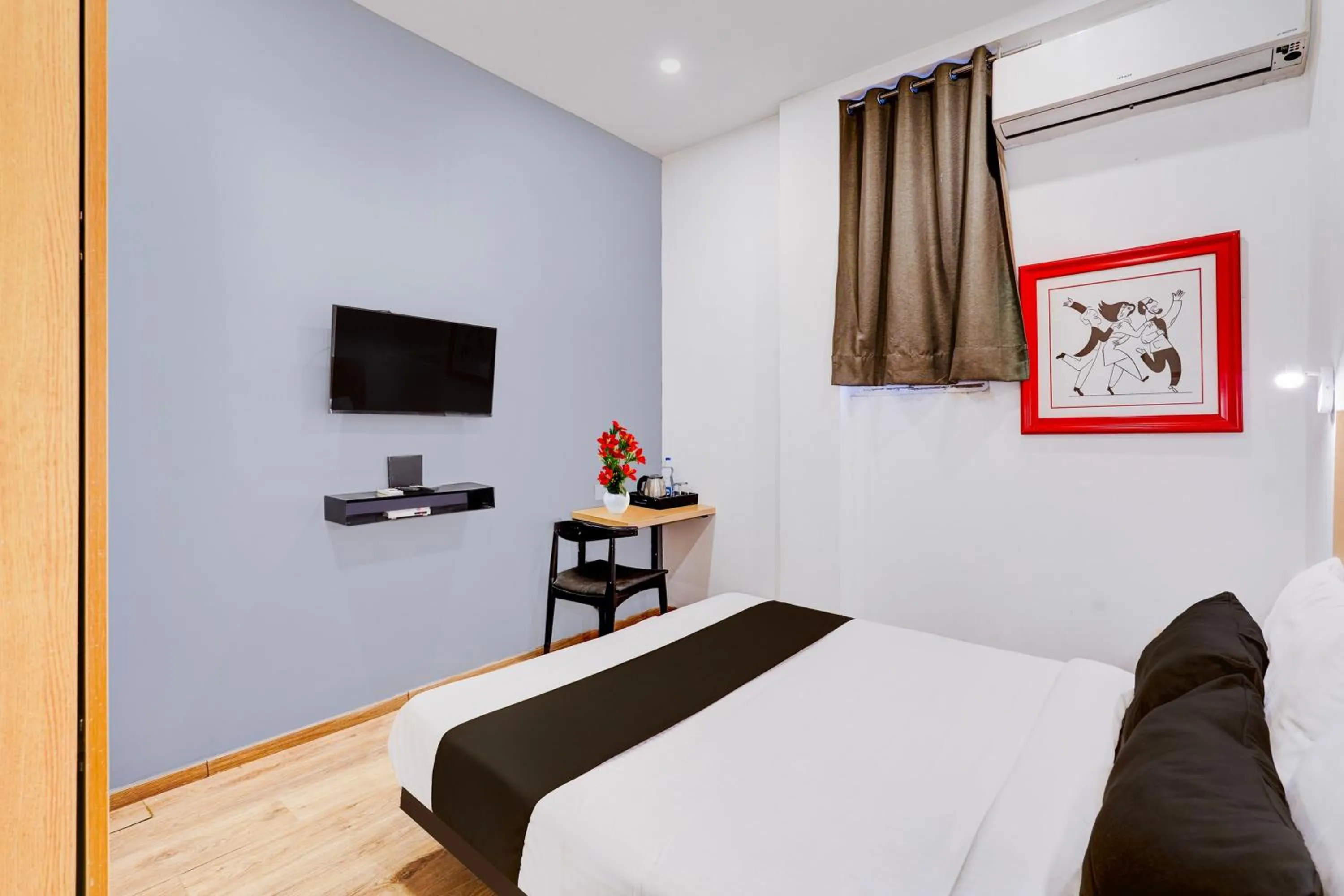 Bedroom, Bed in Townhouse Pondicherry