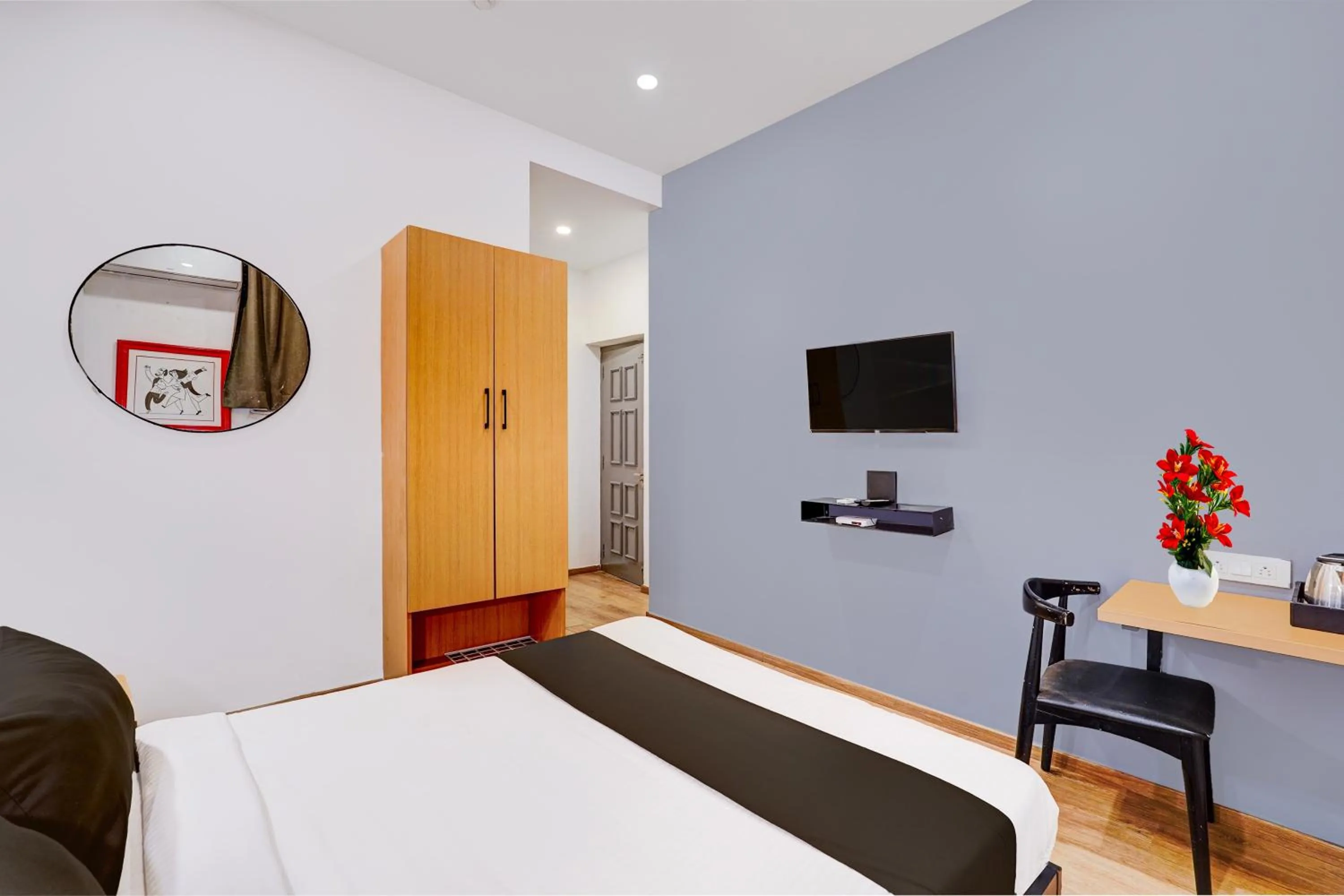 Bedroom, Bed in Townhouse Pondicherry