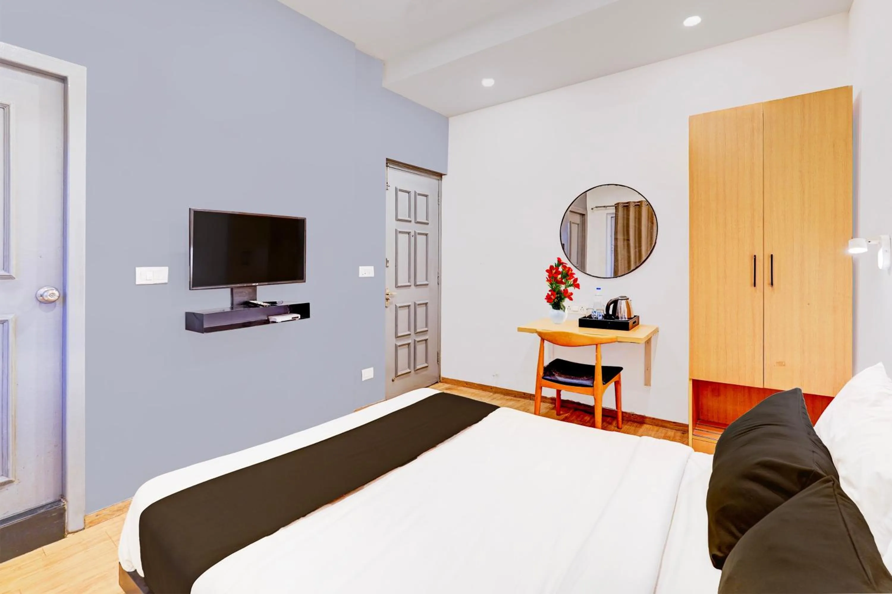 Bedroom, Bed in Townhouse Pondicherry