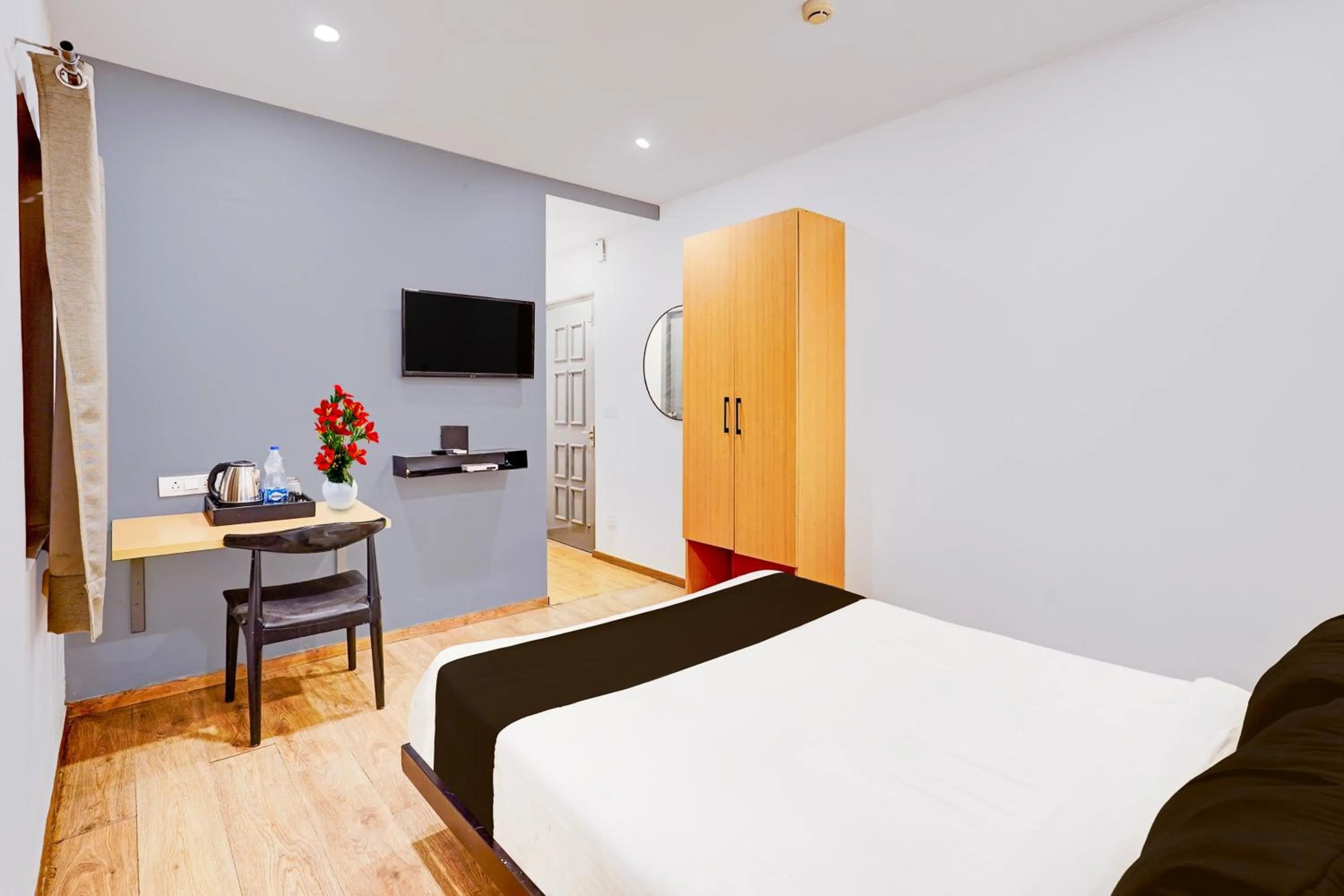 Bedroom, Bed in Townhouse Pondicherry