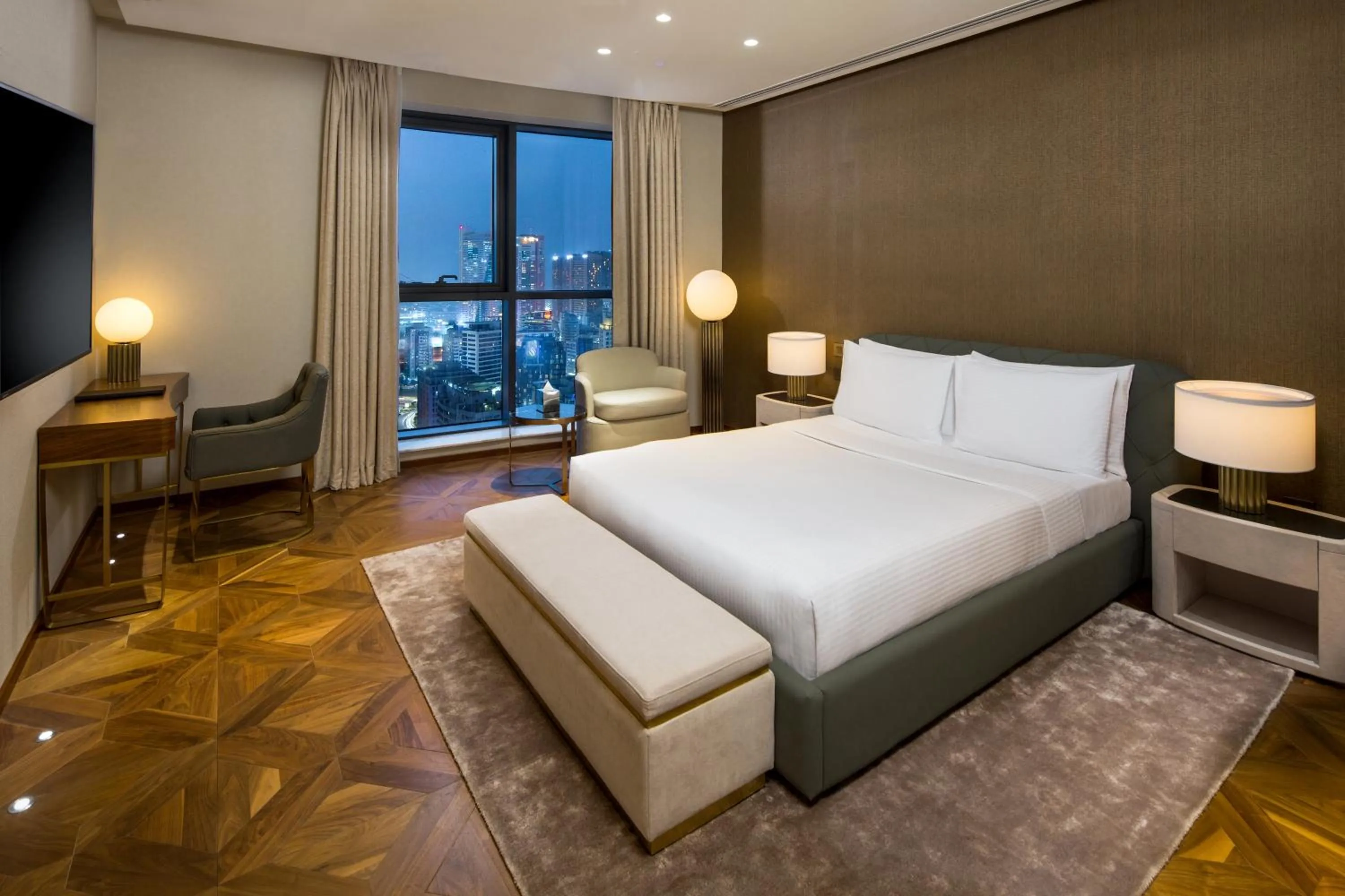 Bedroom, Bed in Millennium Place Barsha Heights Hotel Apartments