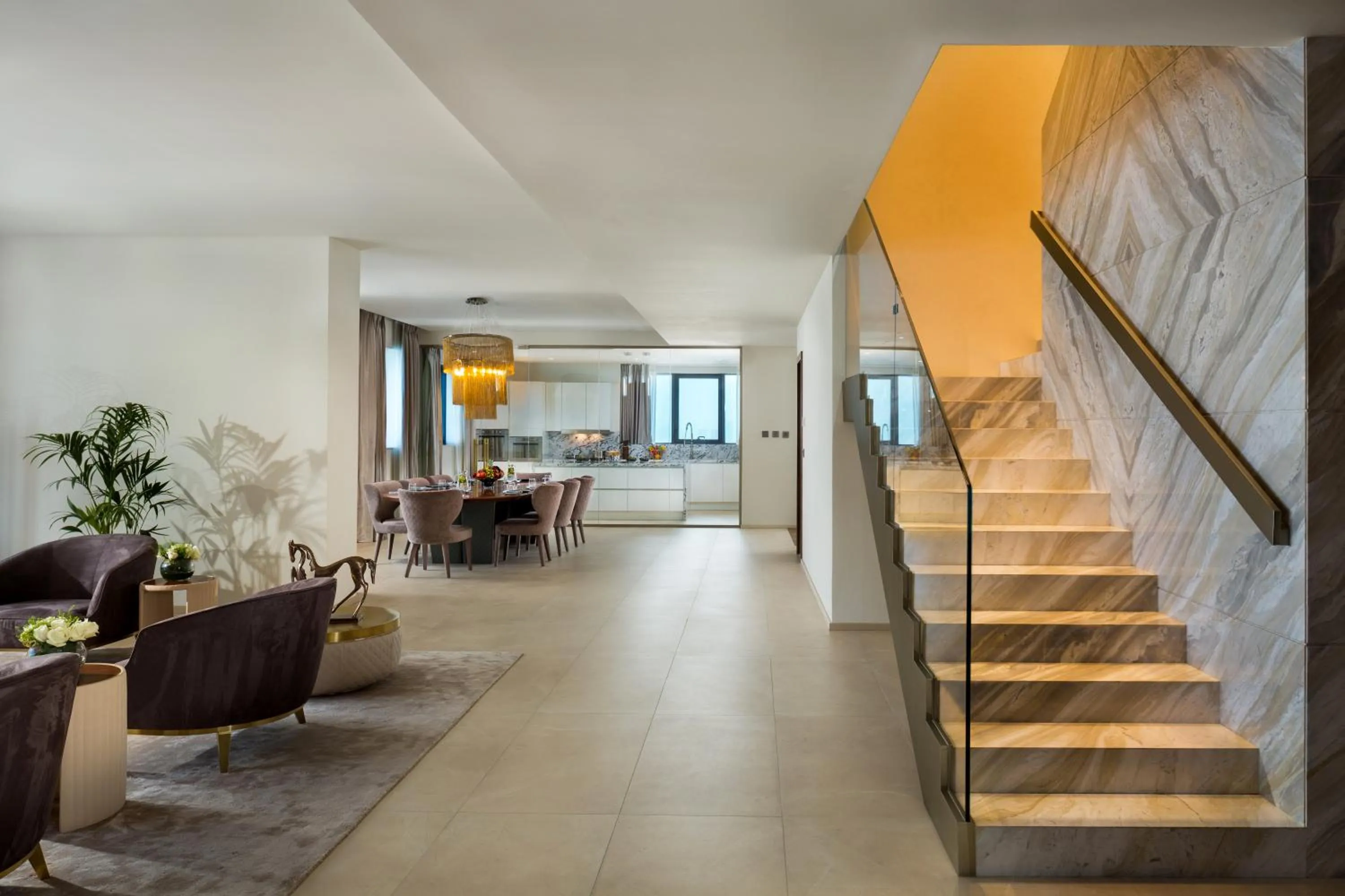 Living room in Millennium Place Barsha Heights Hotel Apartments