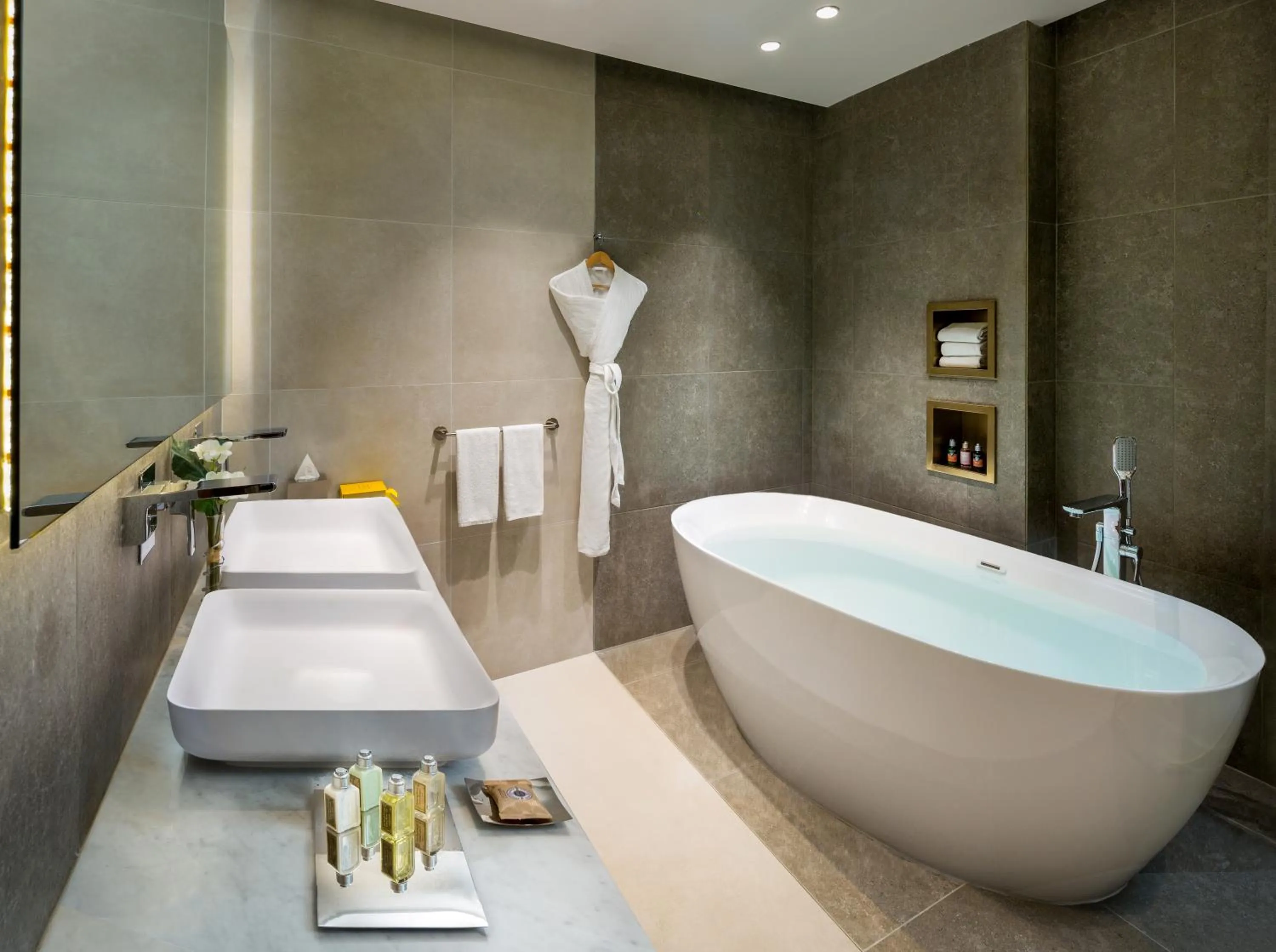 Bath in Millennium Place Barsha Heights Hotel Apartments