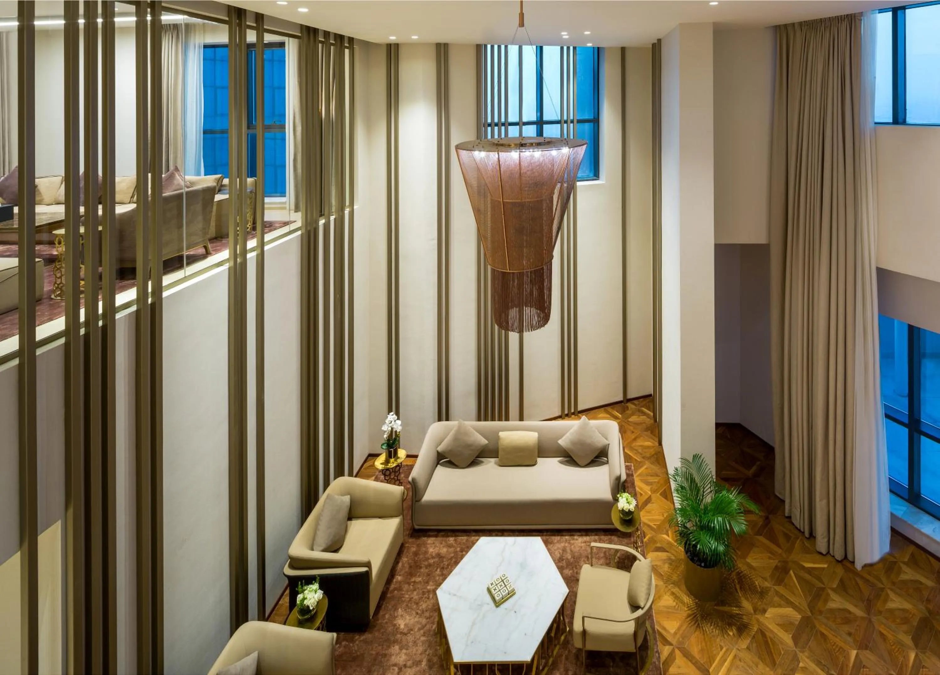 Living room in Millennium Place Barsha Heights Hotel Apartments