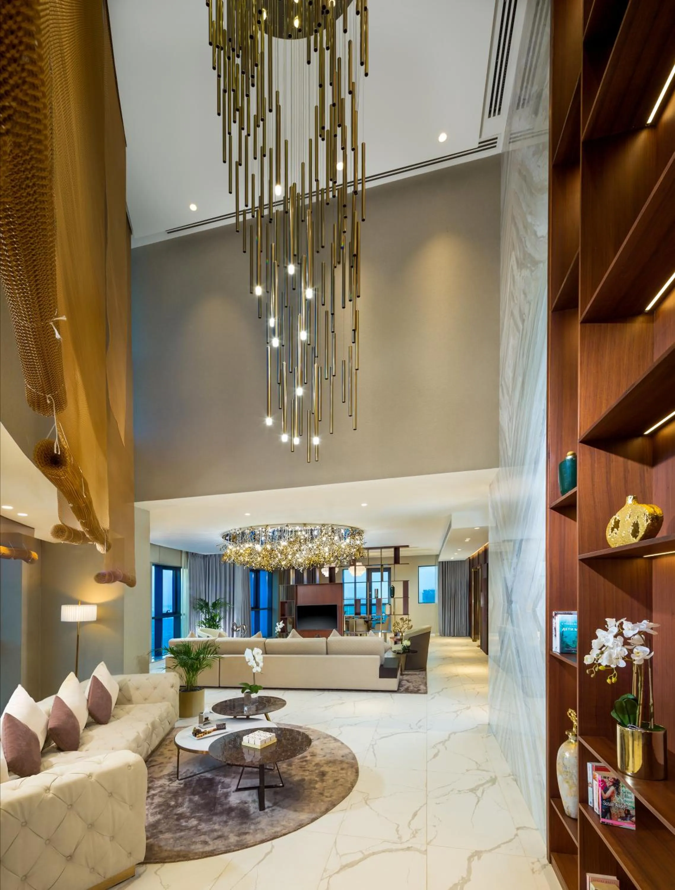 Living room in Millennium Place Barsha Heights Hotel Apartments