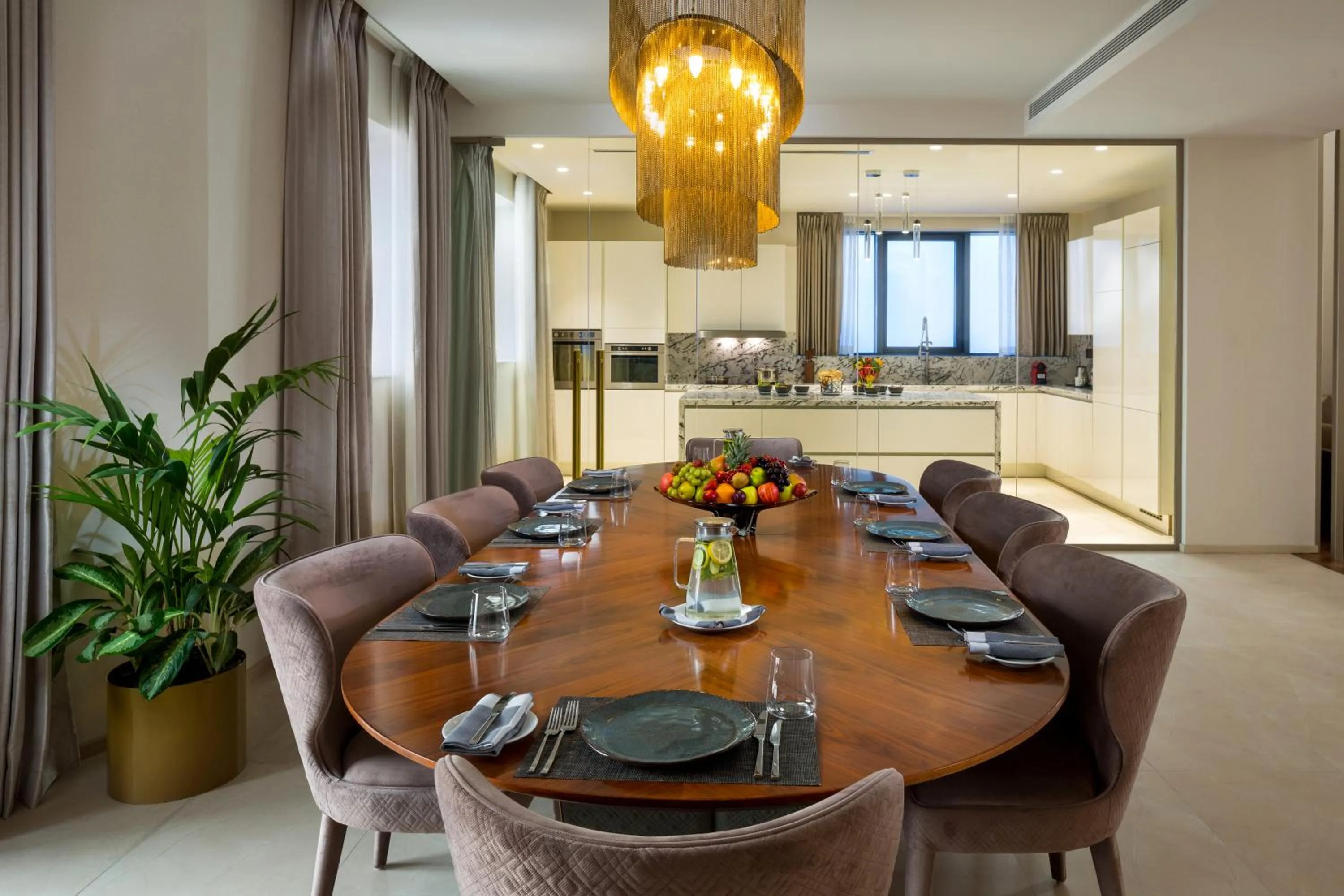 Kitchen or kitchenette in Millennium Place Barsha Heights Hotel Apartments