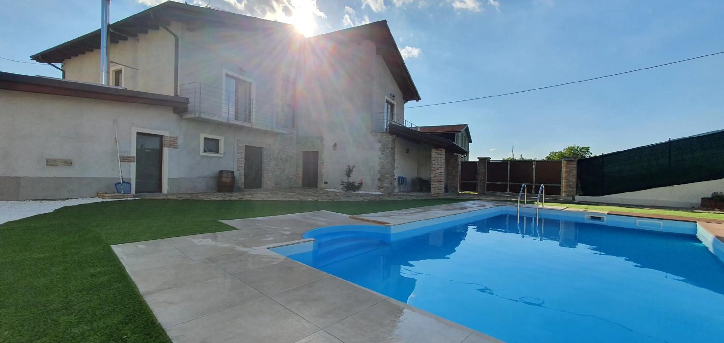 Swimming pool in Nave nel Bosco