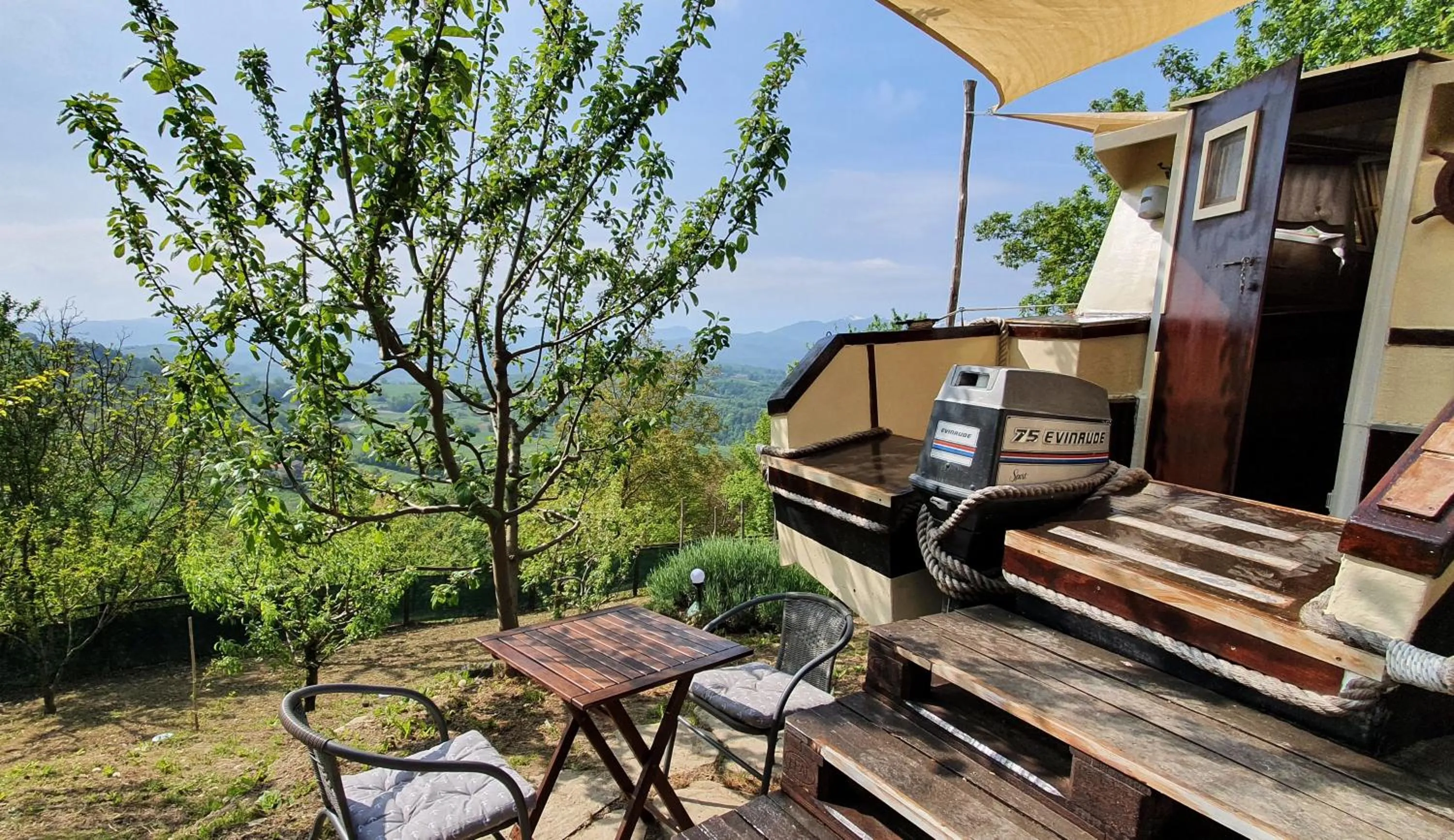 View (from property/room) in Nave nel Bosco