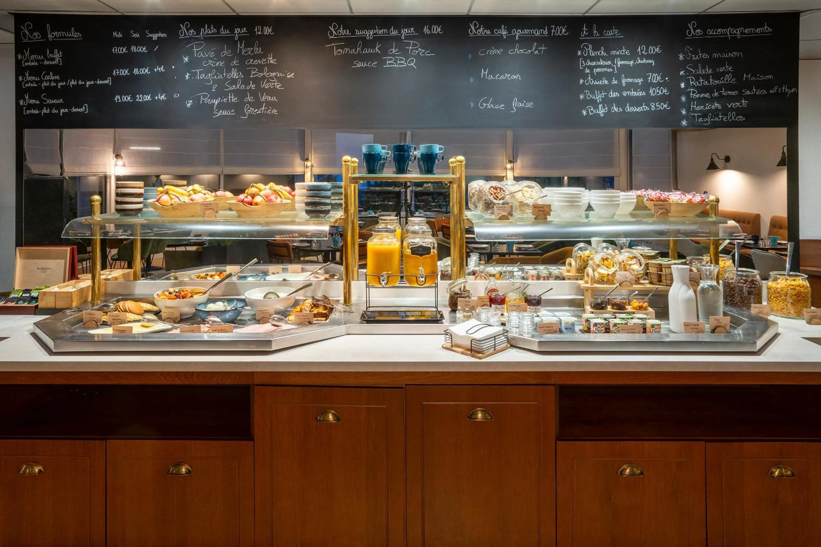 Buffet breakfast in Le Carline, Sure Hotel Collection by Best Western