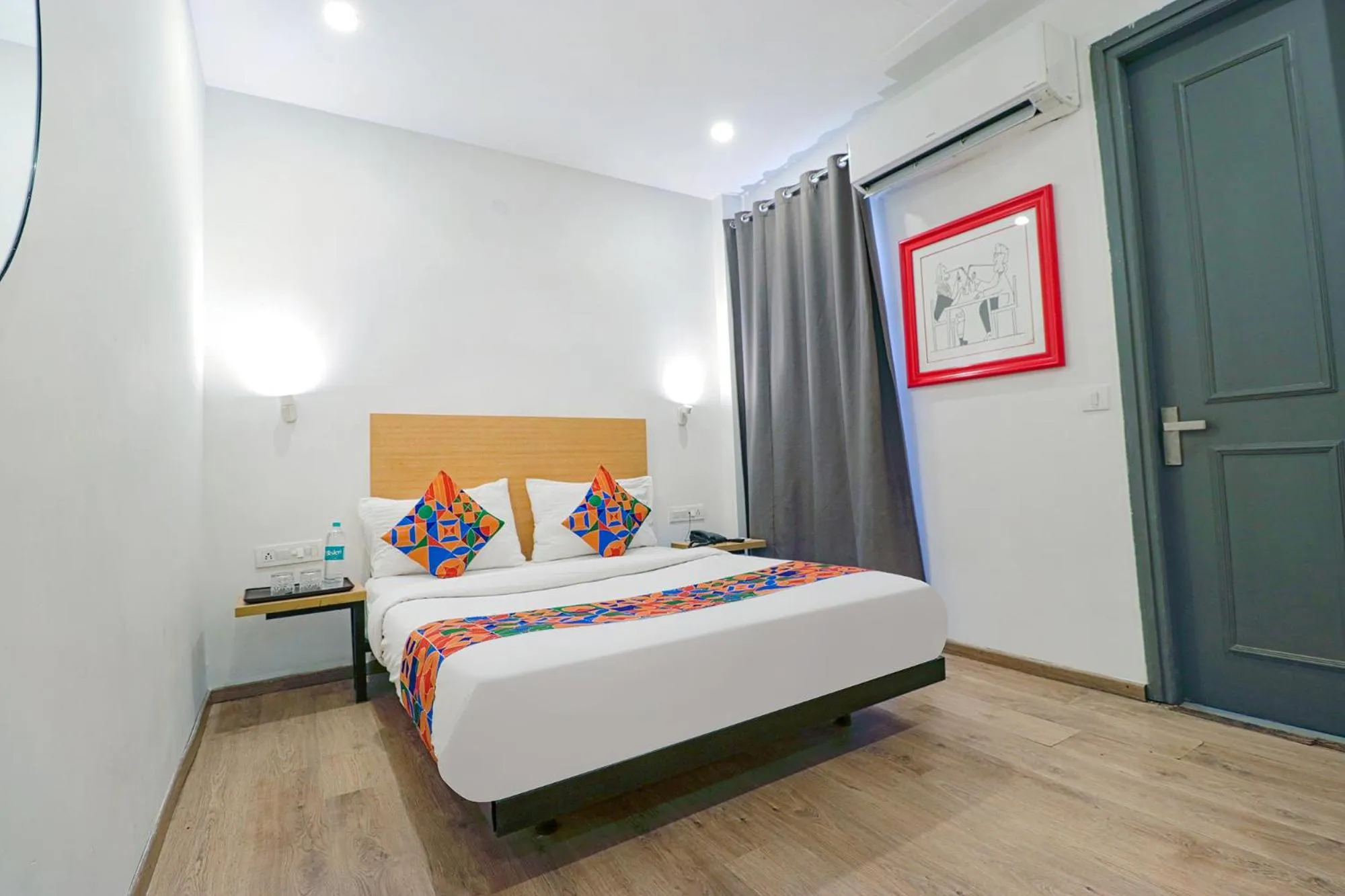 Bed in FabHotel Destiny Inn - Nr Medanta Hospital