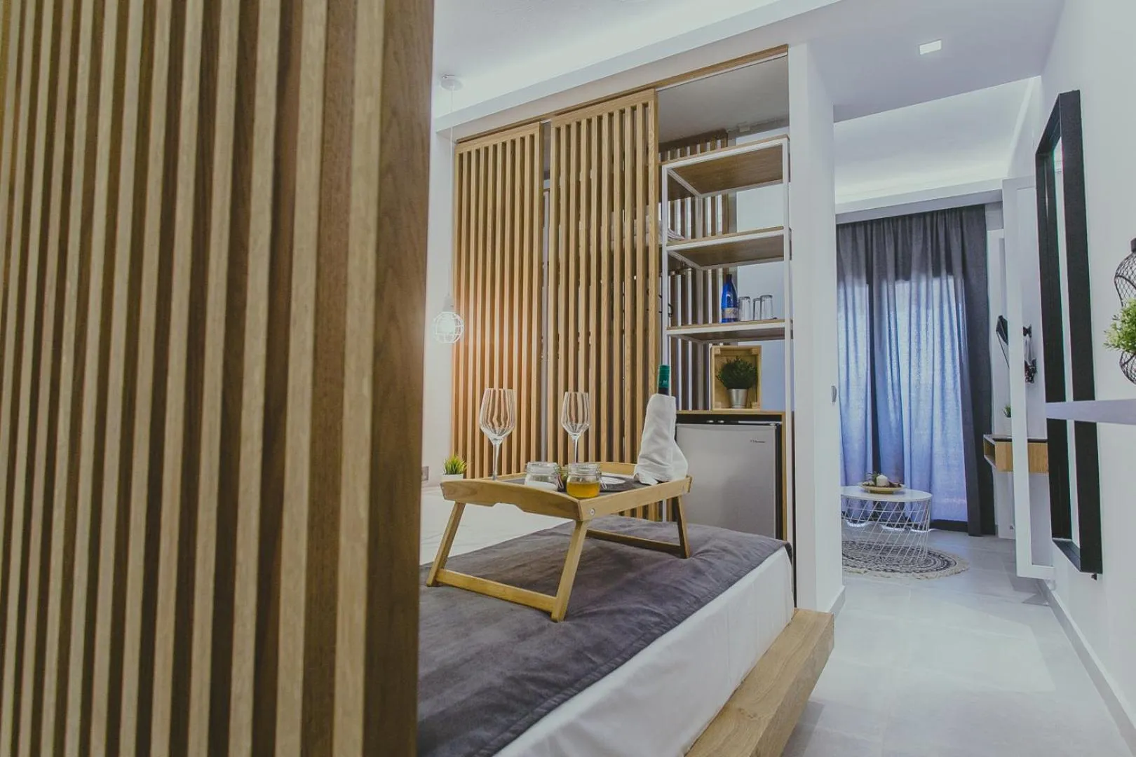 TV and multimedia, Bed in Hotel Papagalos