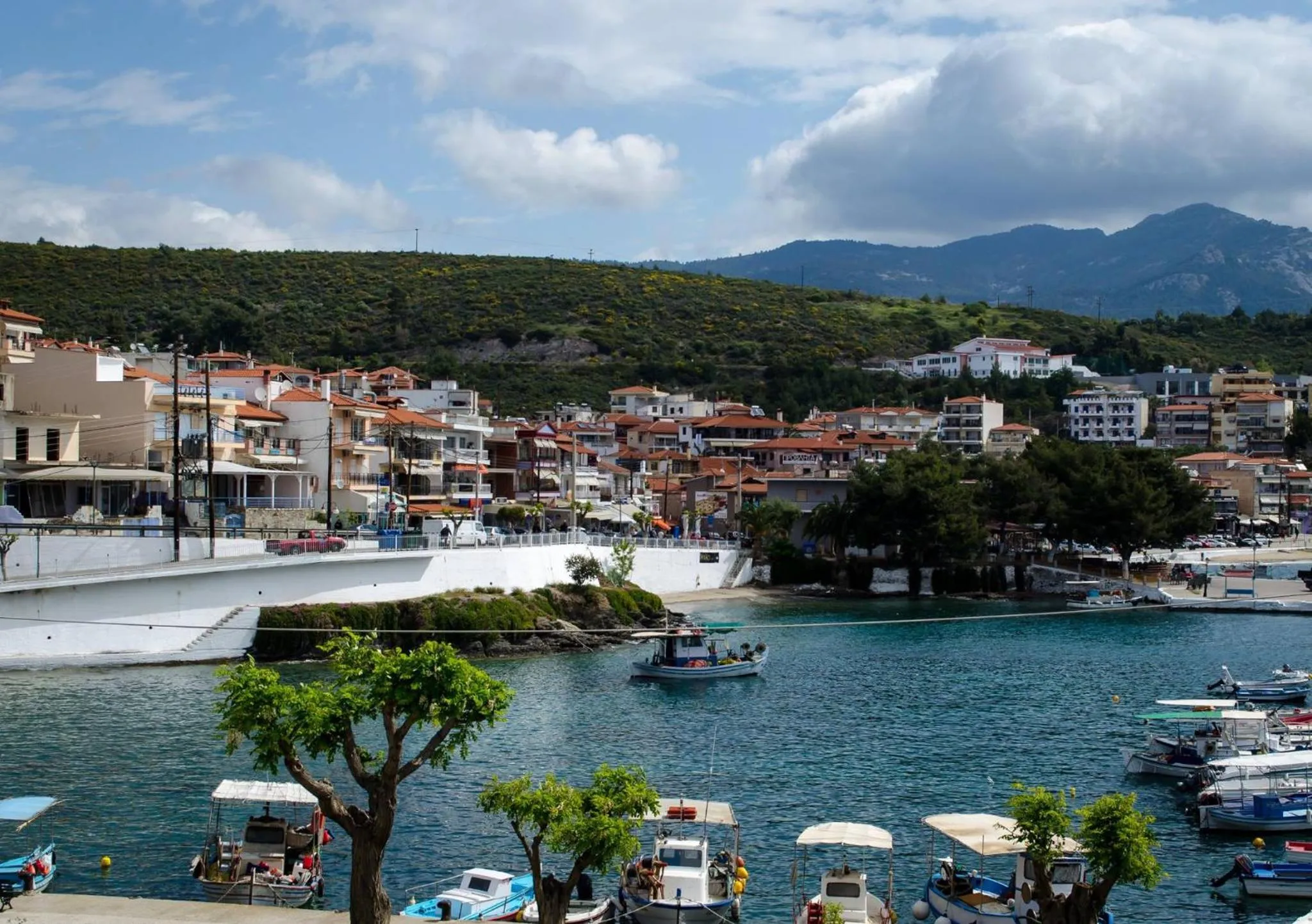 Sea view in Hotel Papagalos