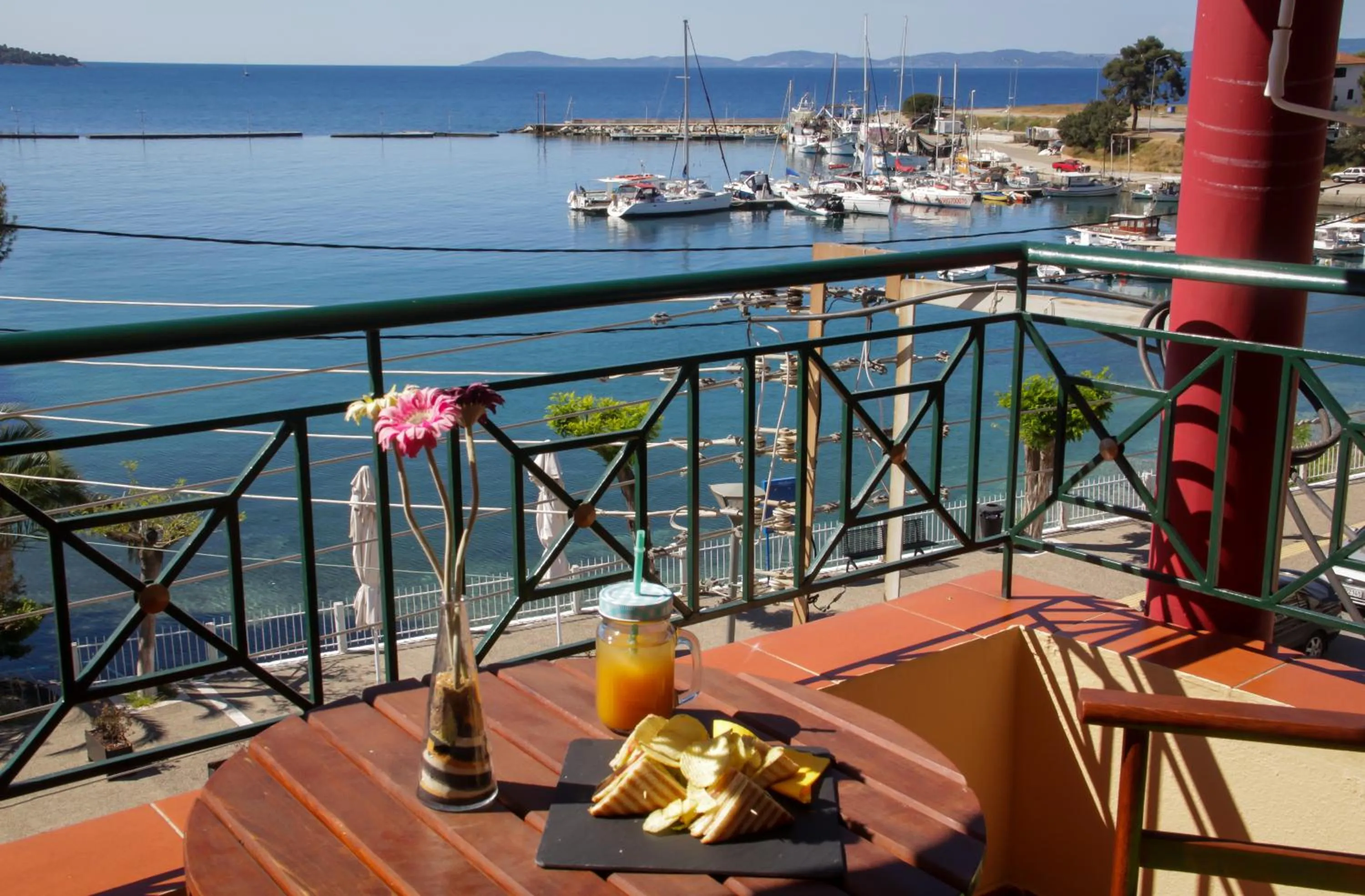 Balcony/Terrace in Hotel Papagalos