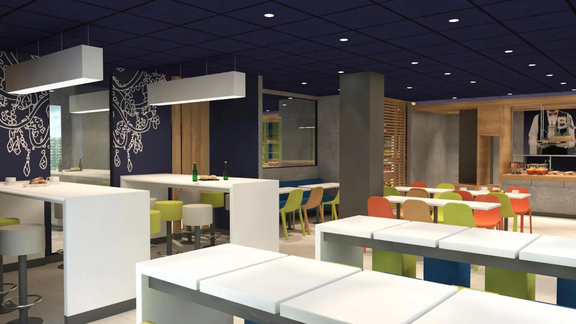 Breakfast in ibis budget Huerta De Murcia