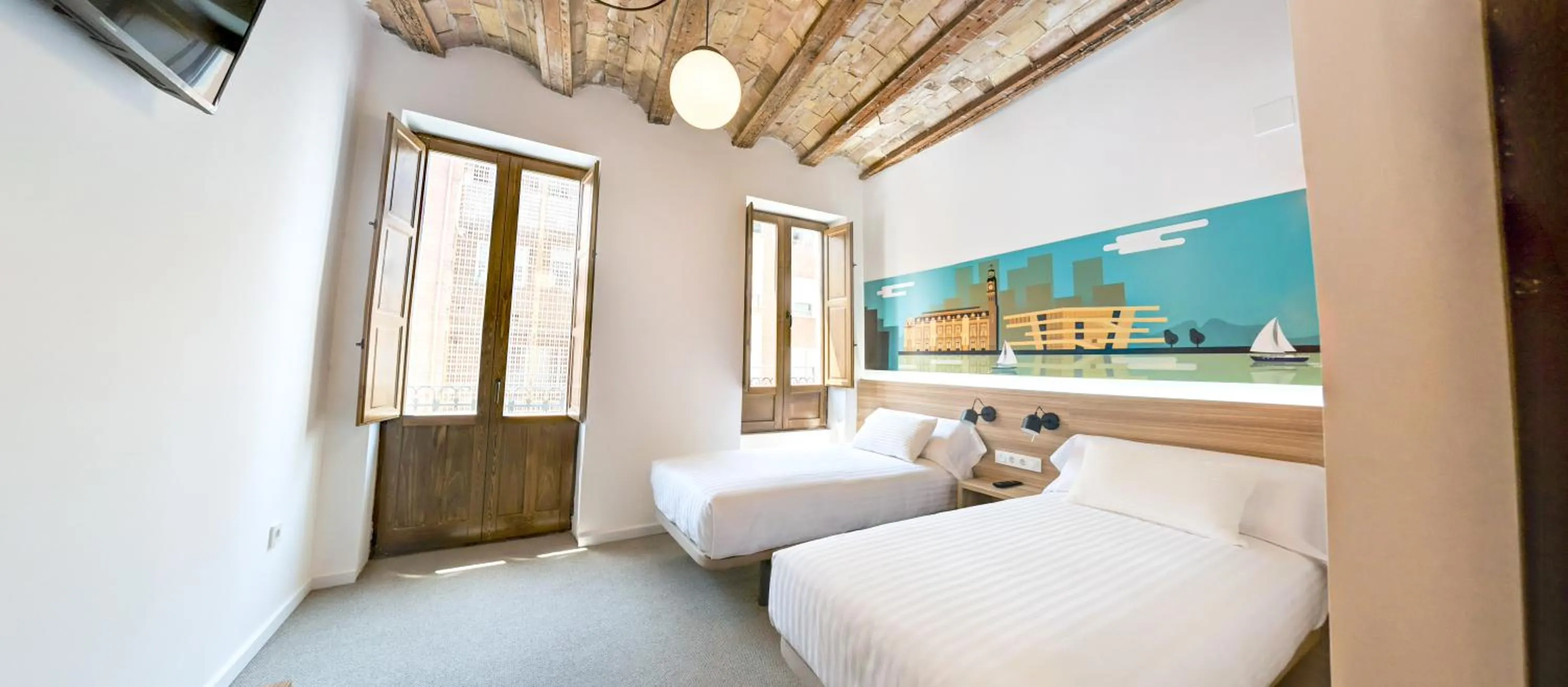 Bed in Original Domino House