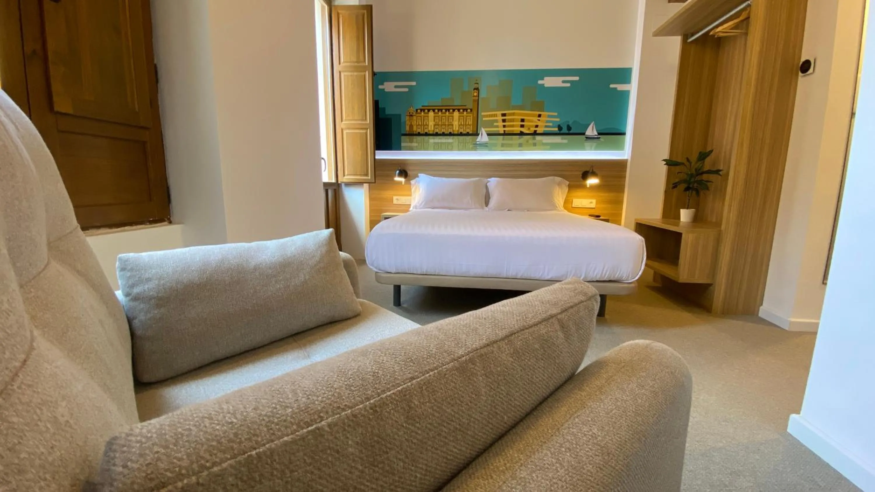 Bed in Original Domino House