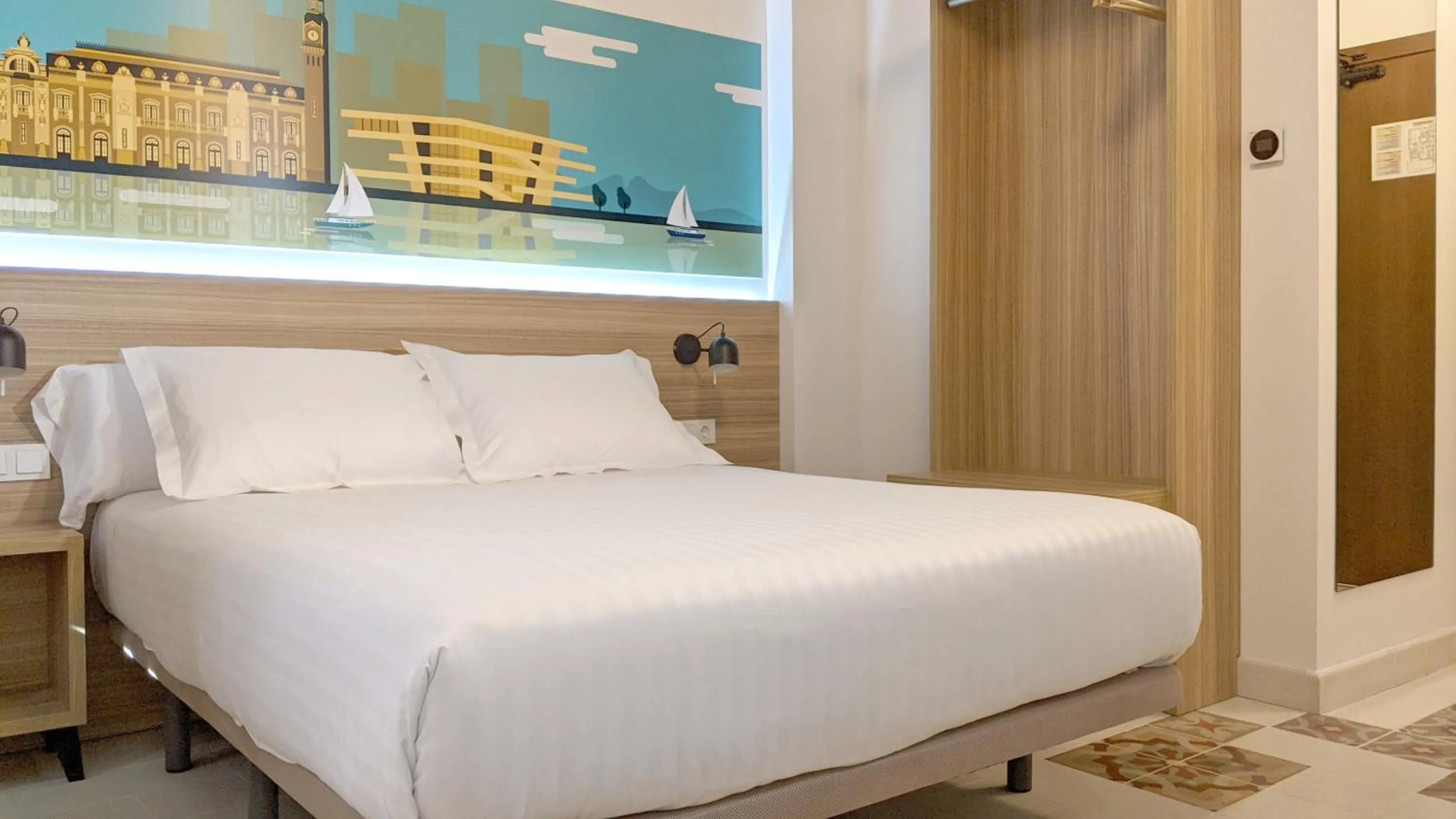 Bed in Original Domino House