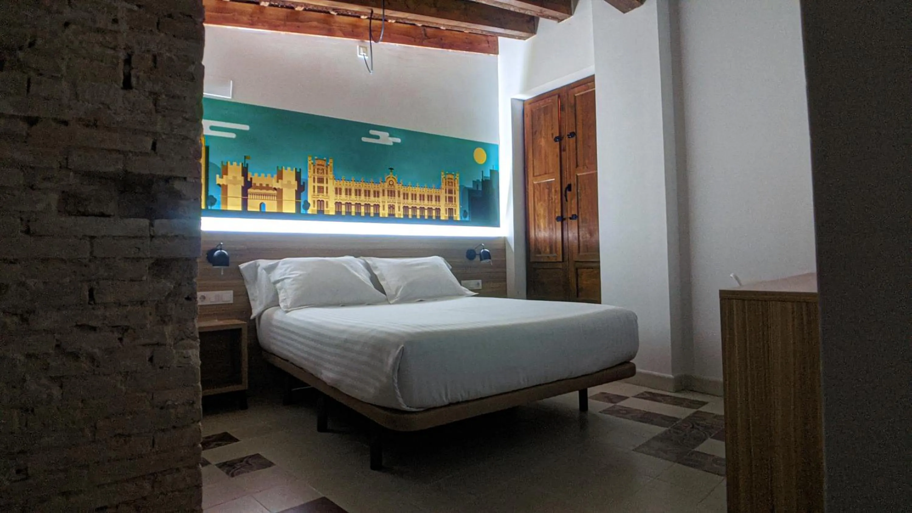 Bed in Original Domino House