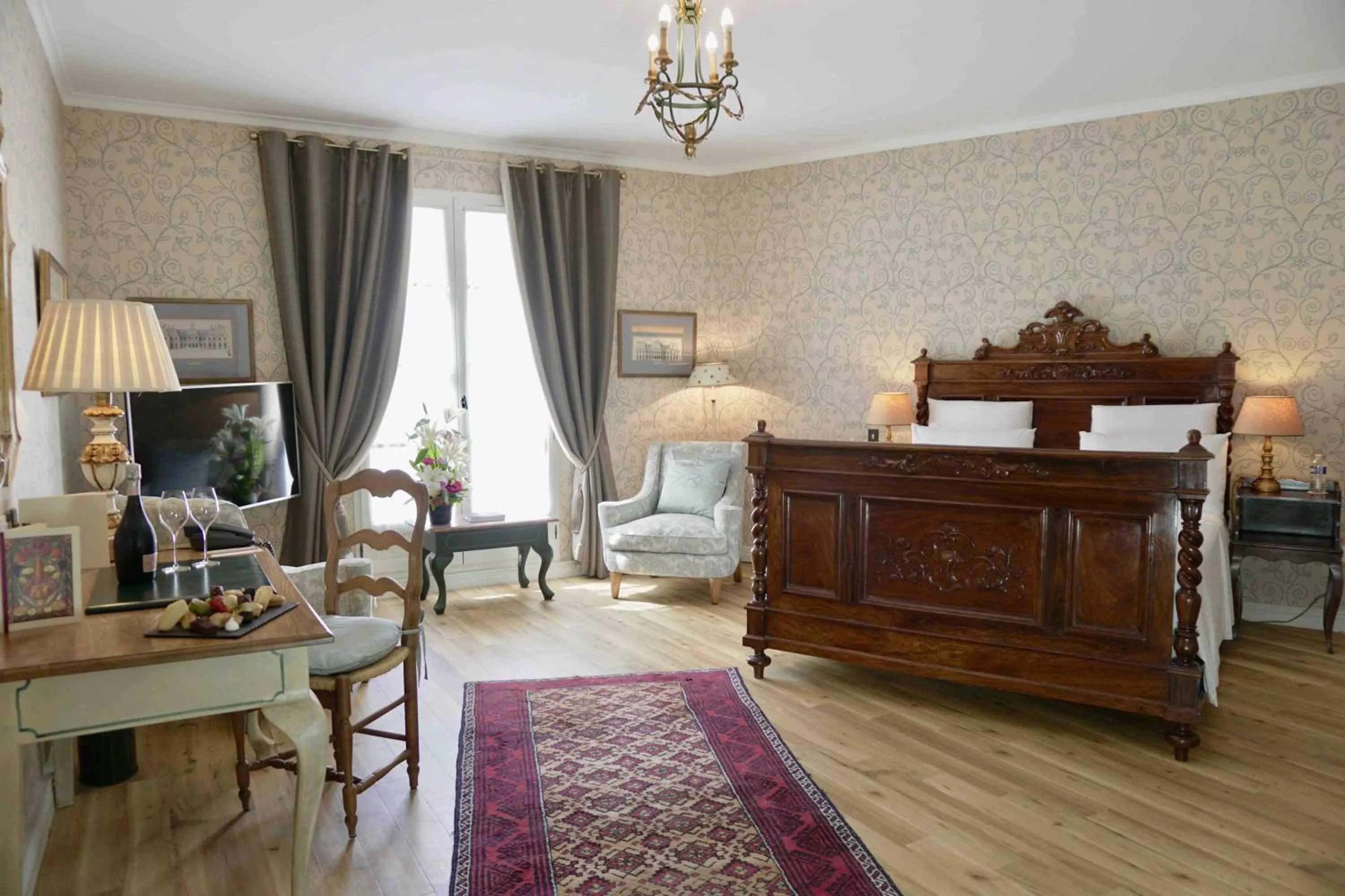 Bed in Le Manoir de Gressy