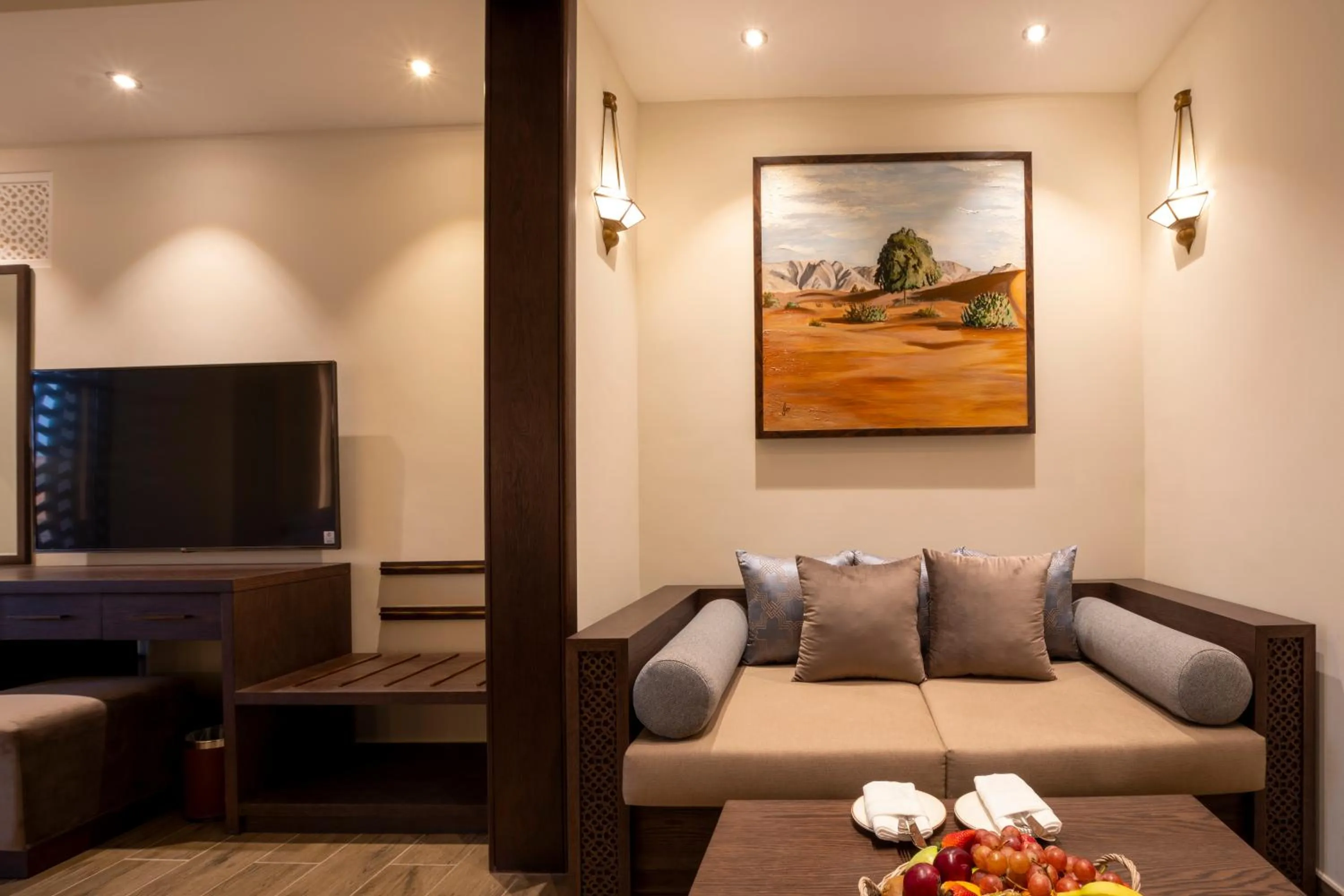 Bedroom in Al Badayer Retreat by Sharjah Collection