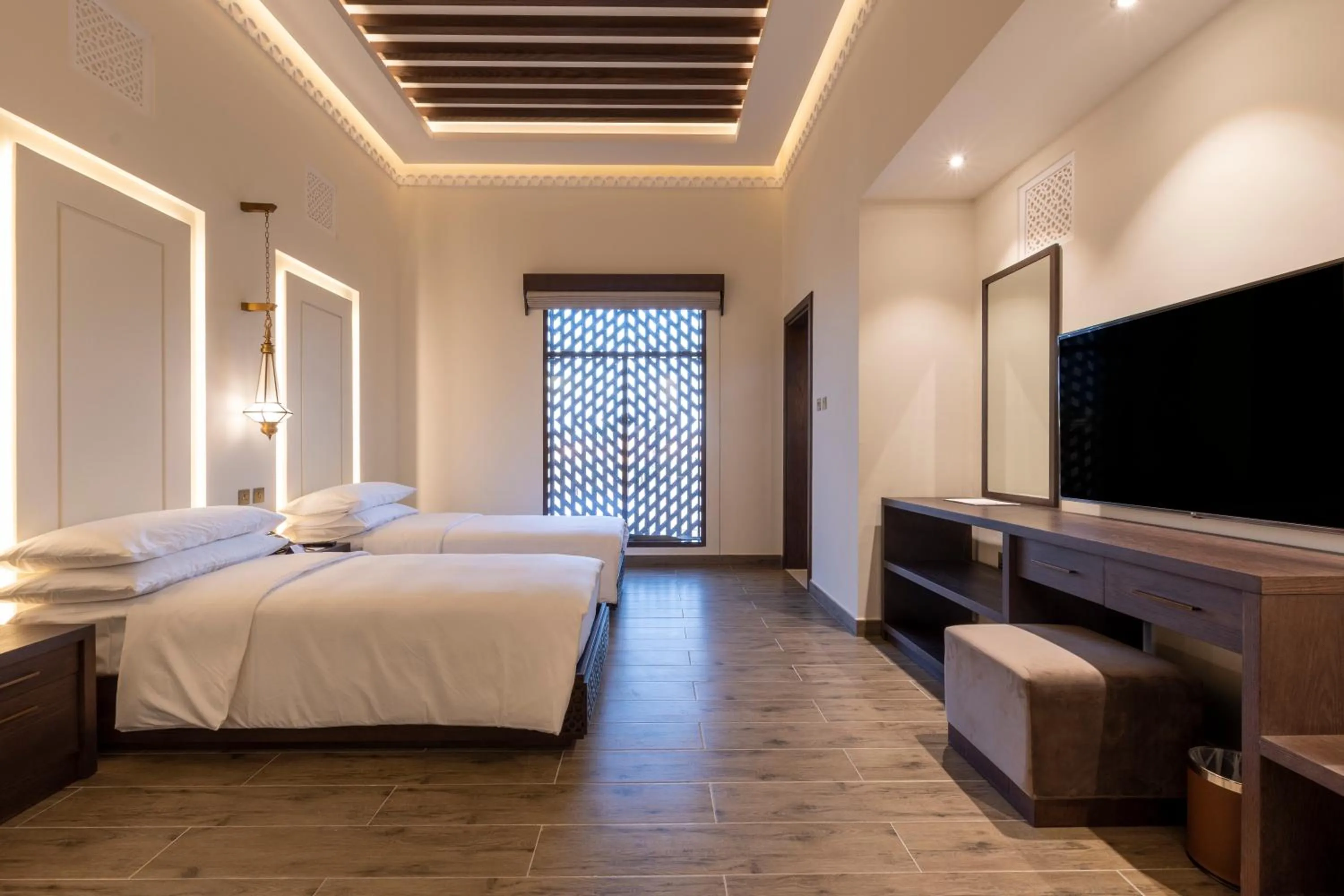 Photo of the whole room, Bed in Al Badayer Retreat by Sharjah Collection