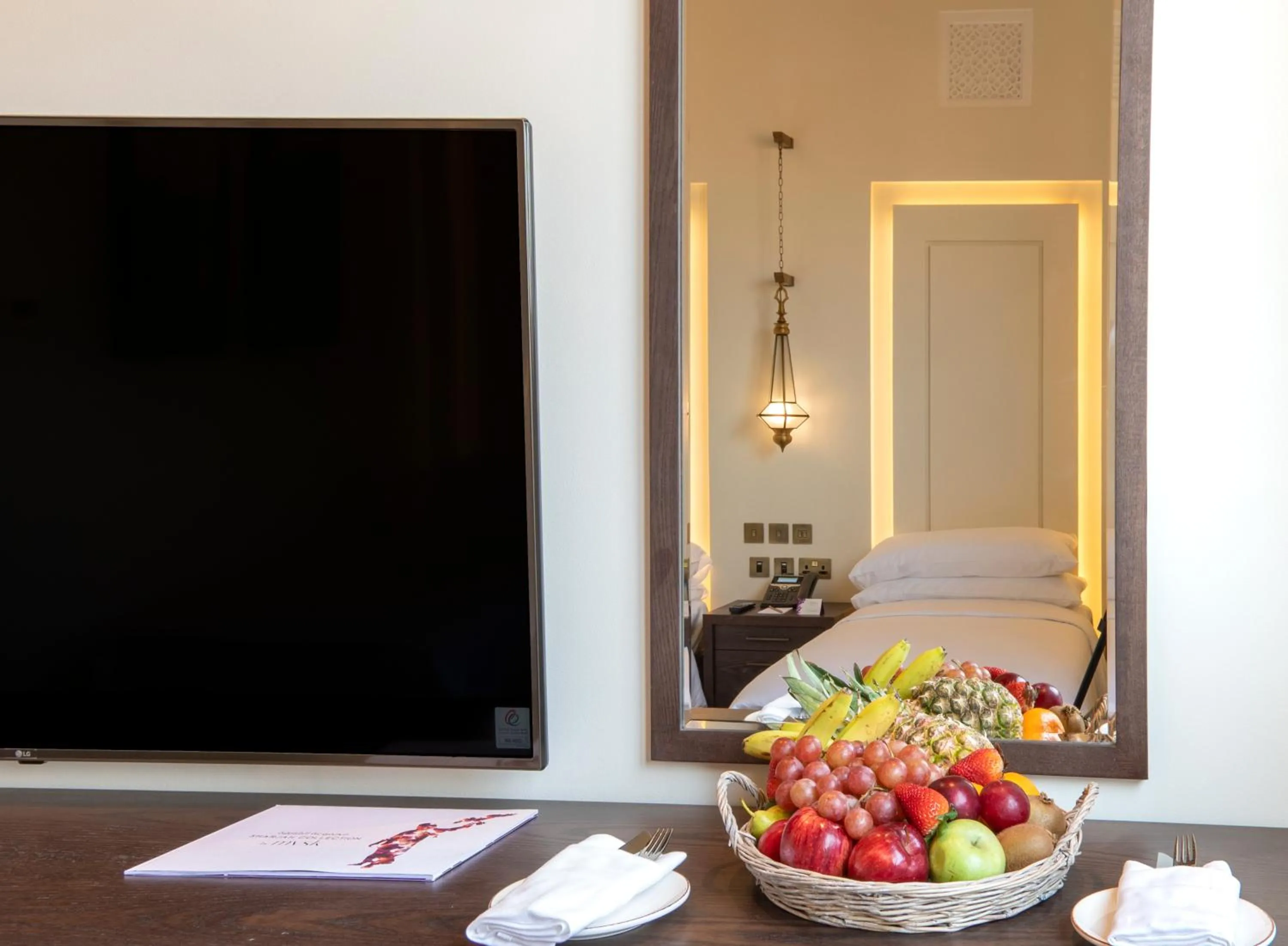 Bedroom, Bed in Al Badayer Retreat by Sharjah Collection