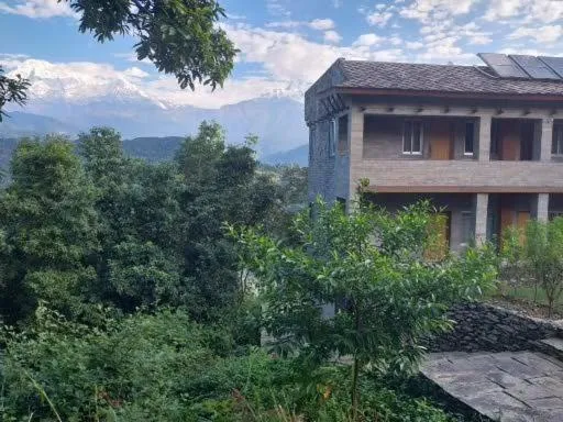 Garden view in Himalayan Deurali Resort