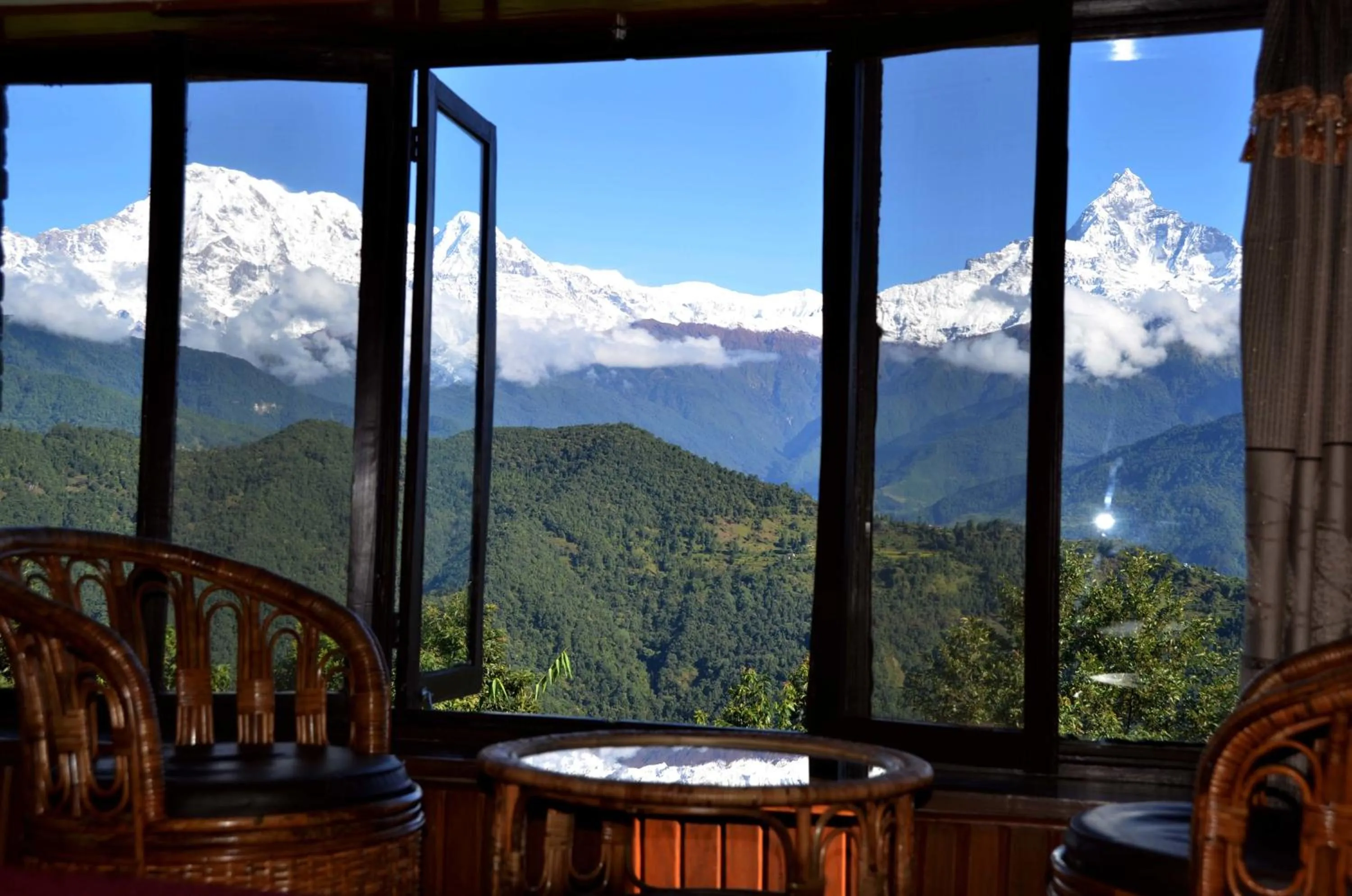 View (from property/room) in Himalayan Deurali Resort