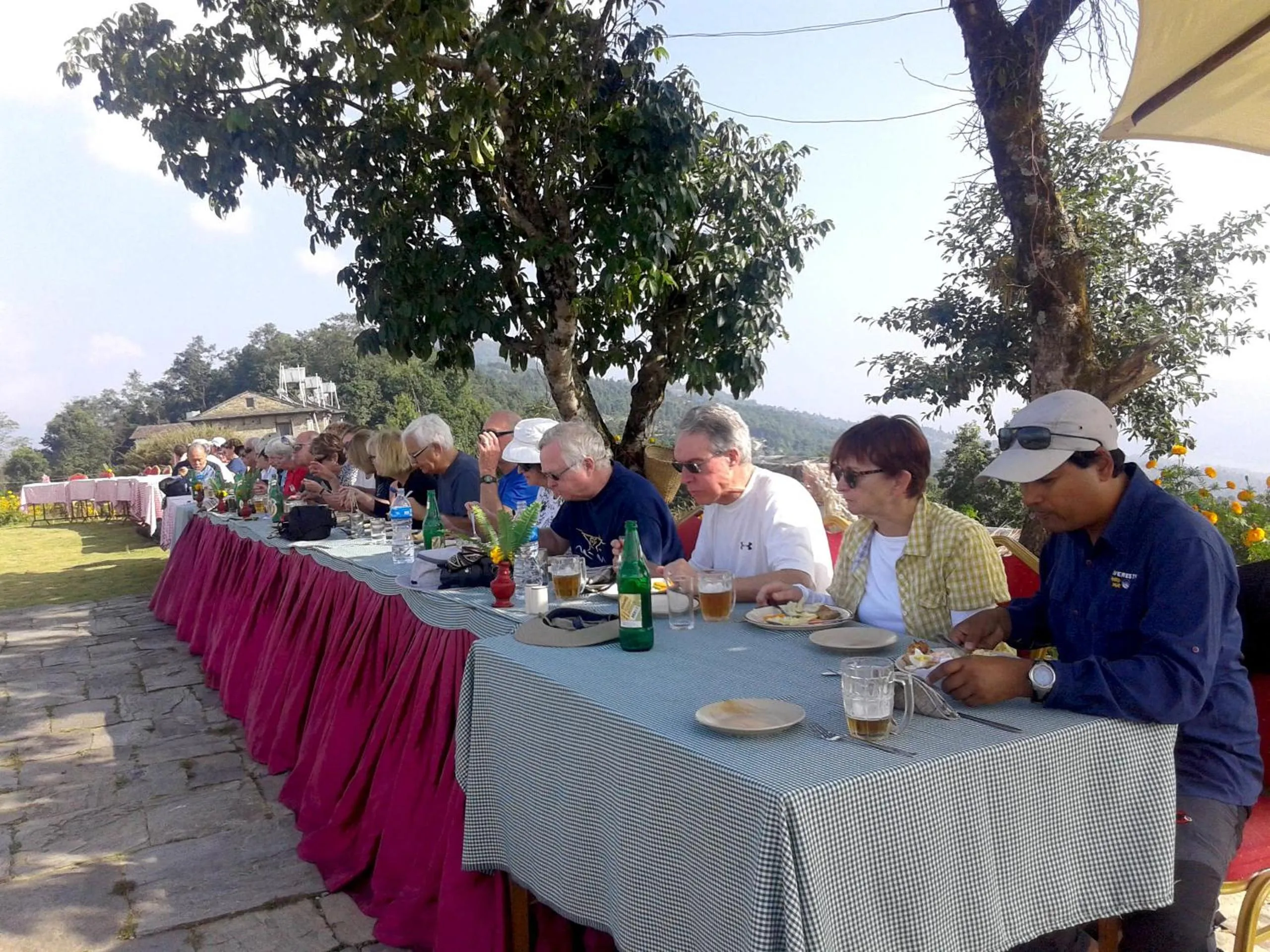 Garden in Himalayan Deurali Resort