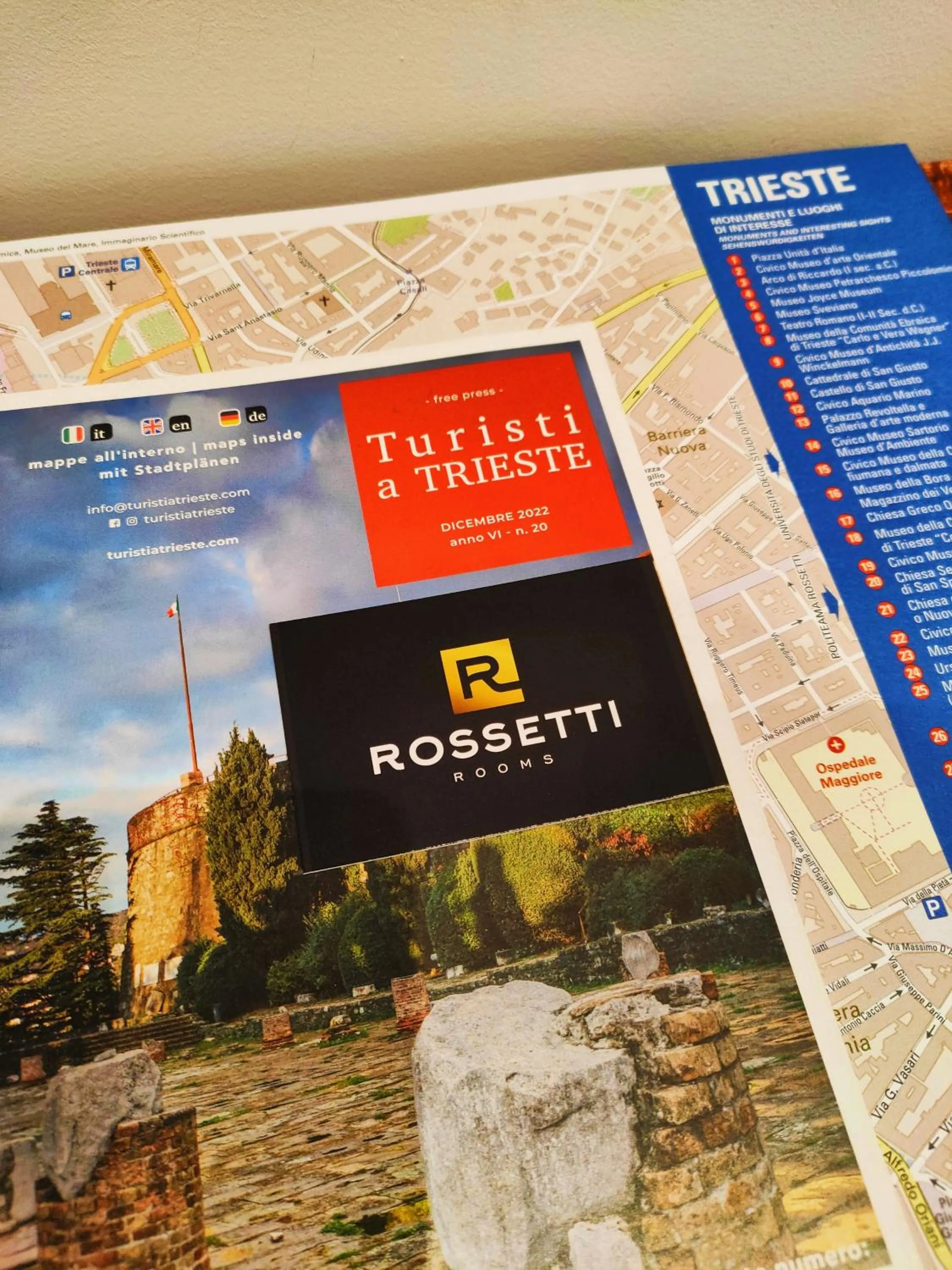 Property logo or sign in Rossetti Rooms