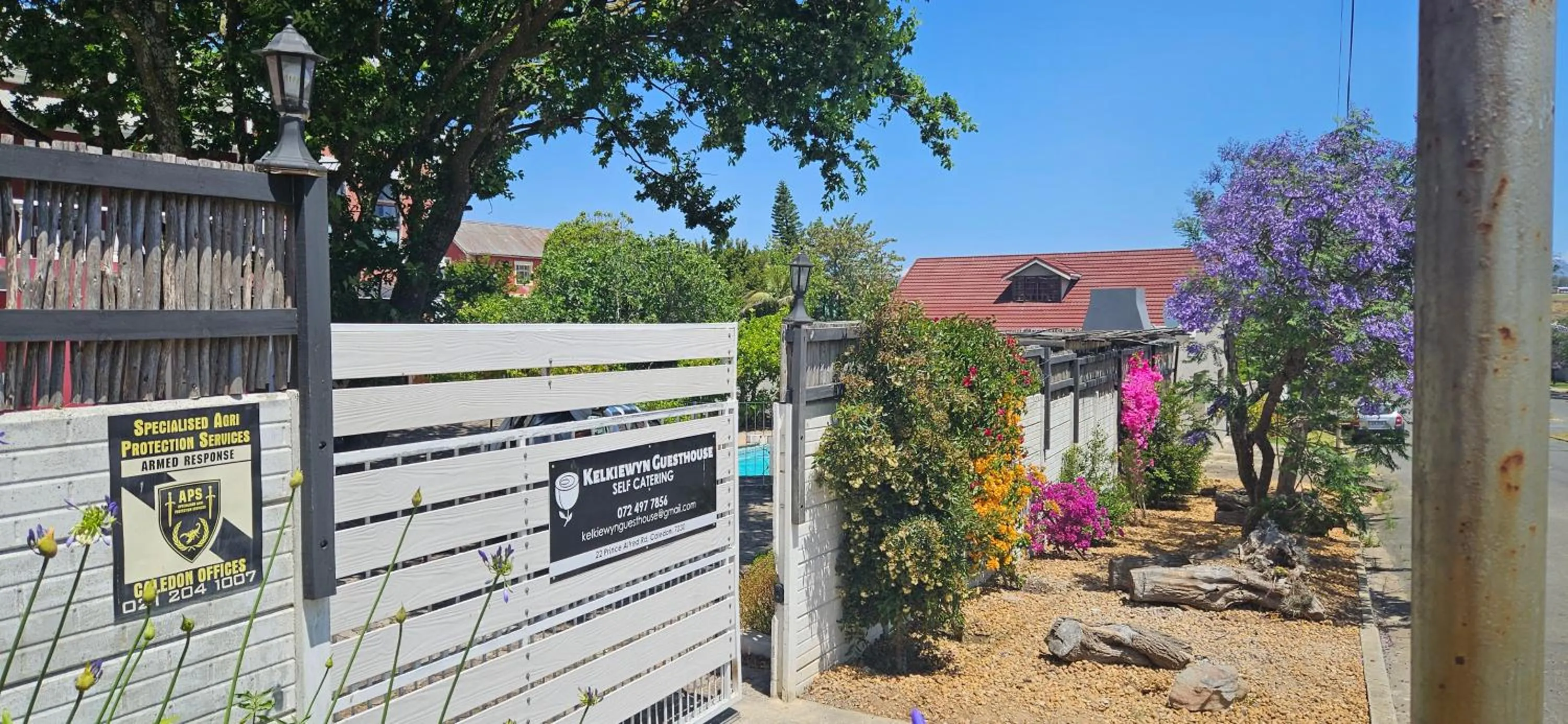 Property building in Kelkiewyn Guesthouse Caledon