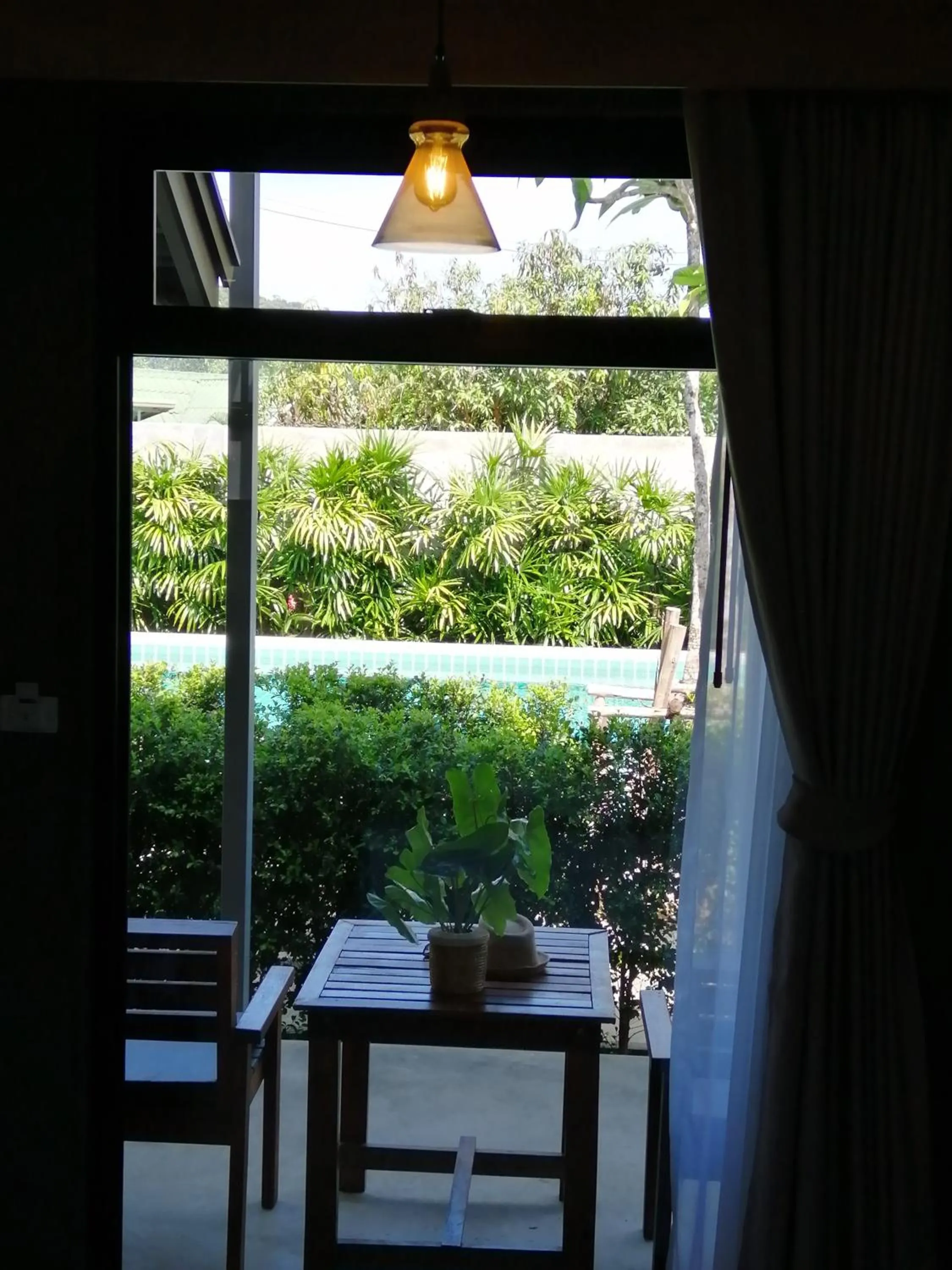 Garden view in JR Place