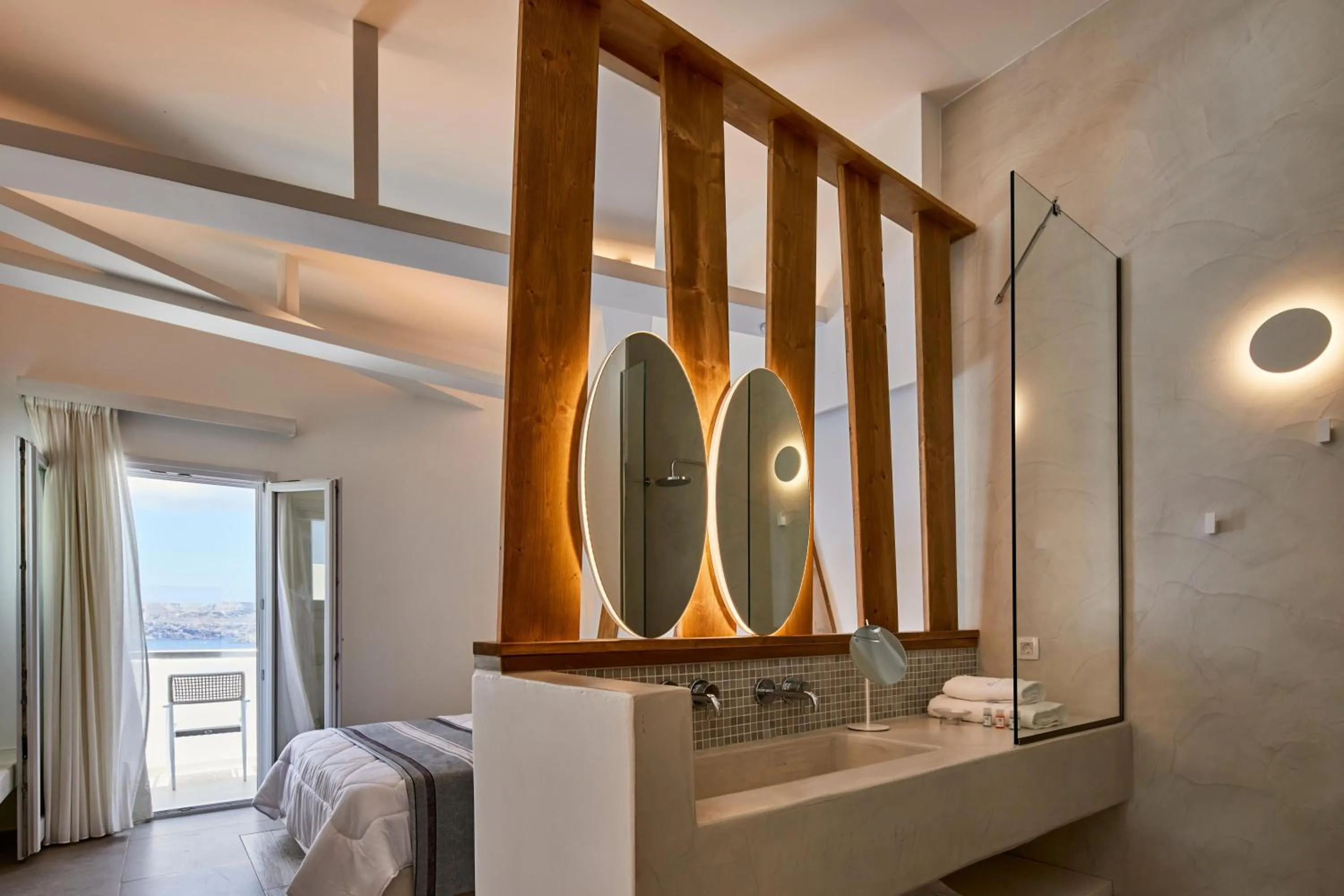 Bathroom in Santorini View