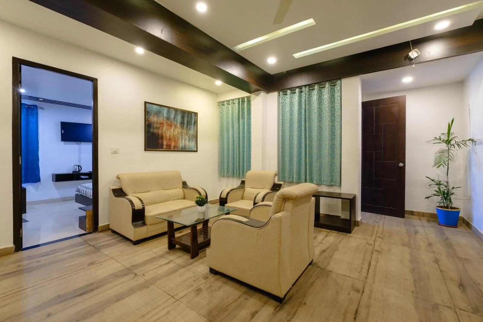 Seating area in Satkar Retreat - Udaipur