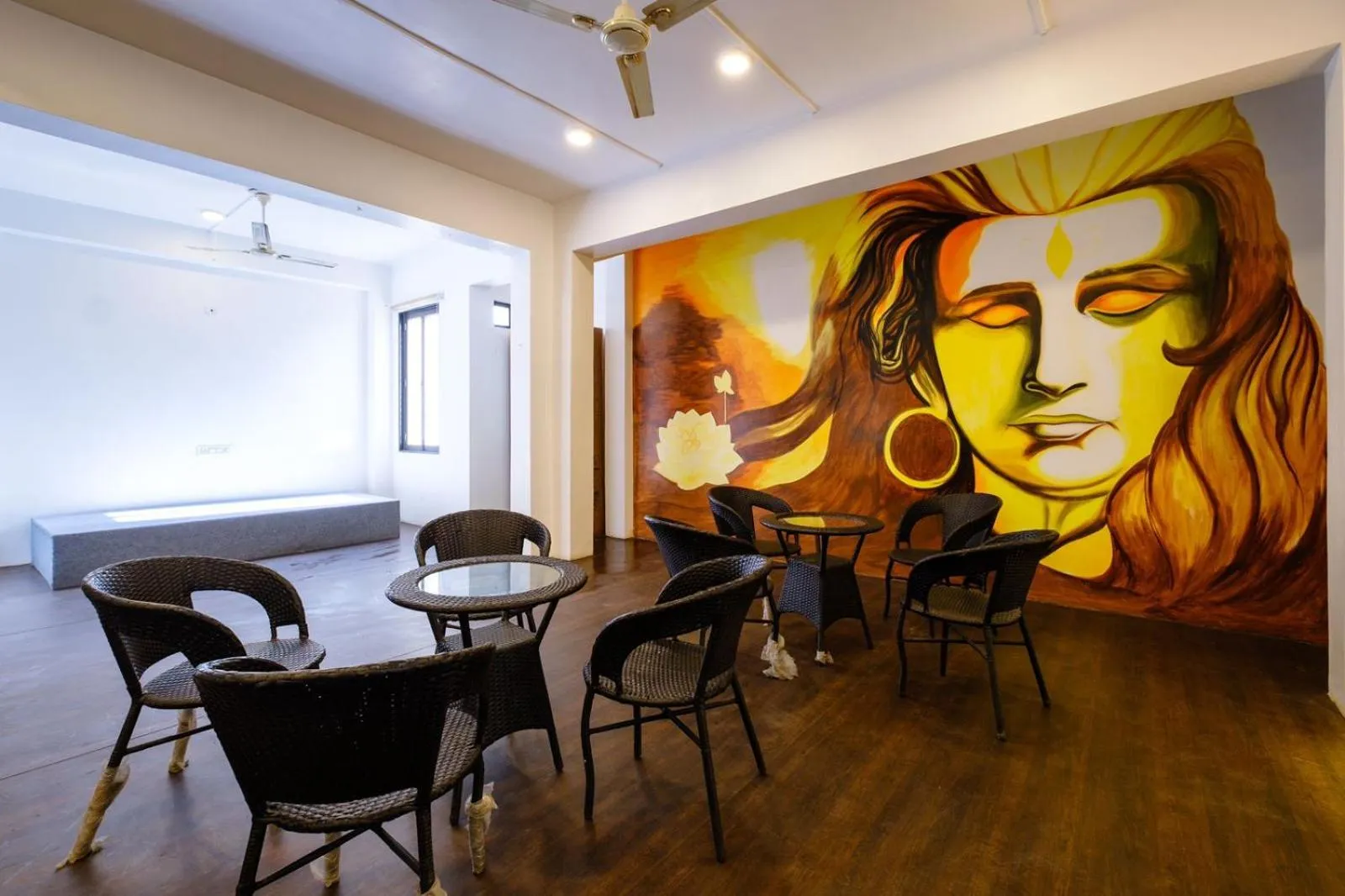 Seating area in Satkar Retreat - Udaipur