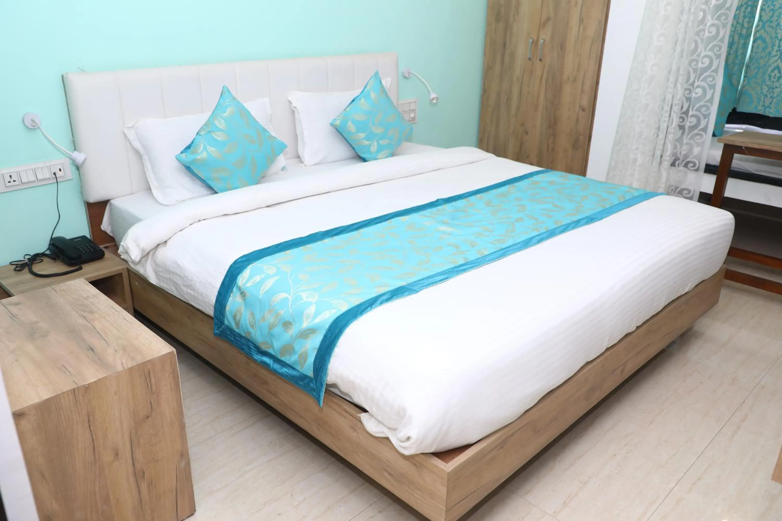 Bed in Satkar Retreat - Udaipur