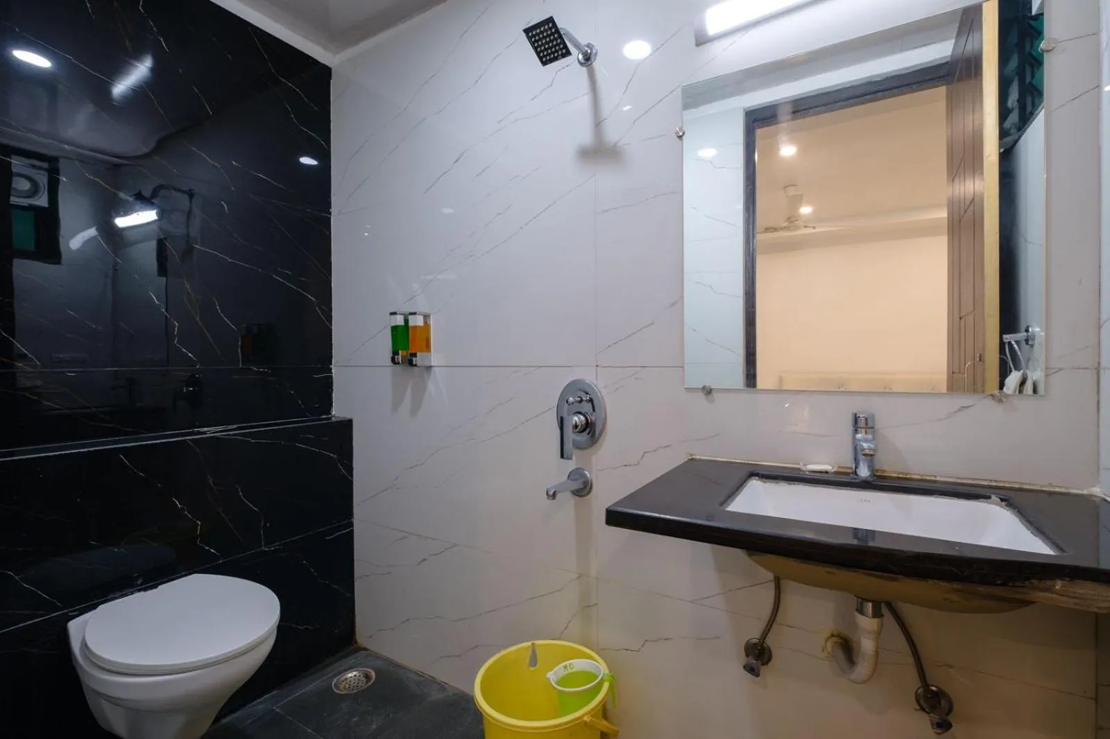 Shower in Satkar Retreat - Udaipur