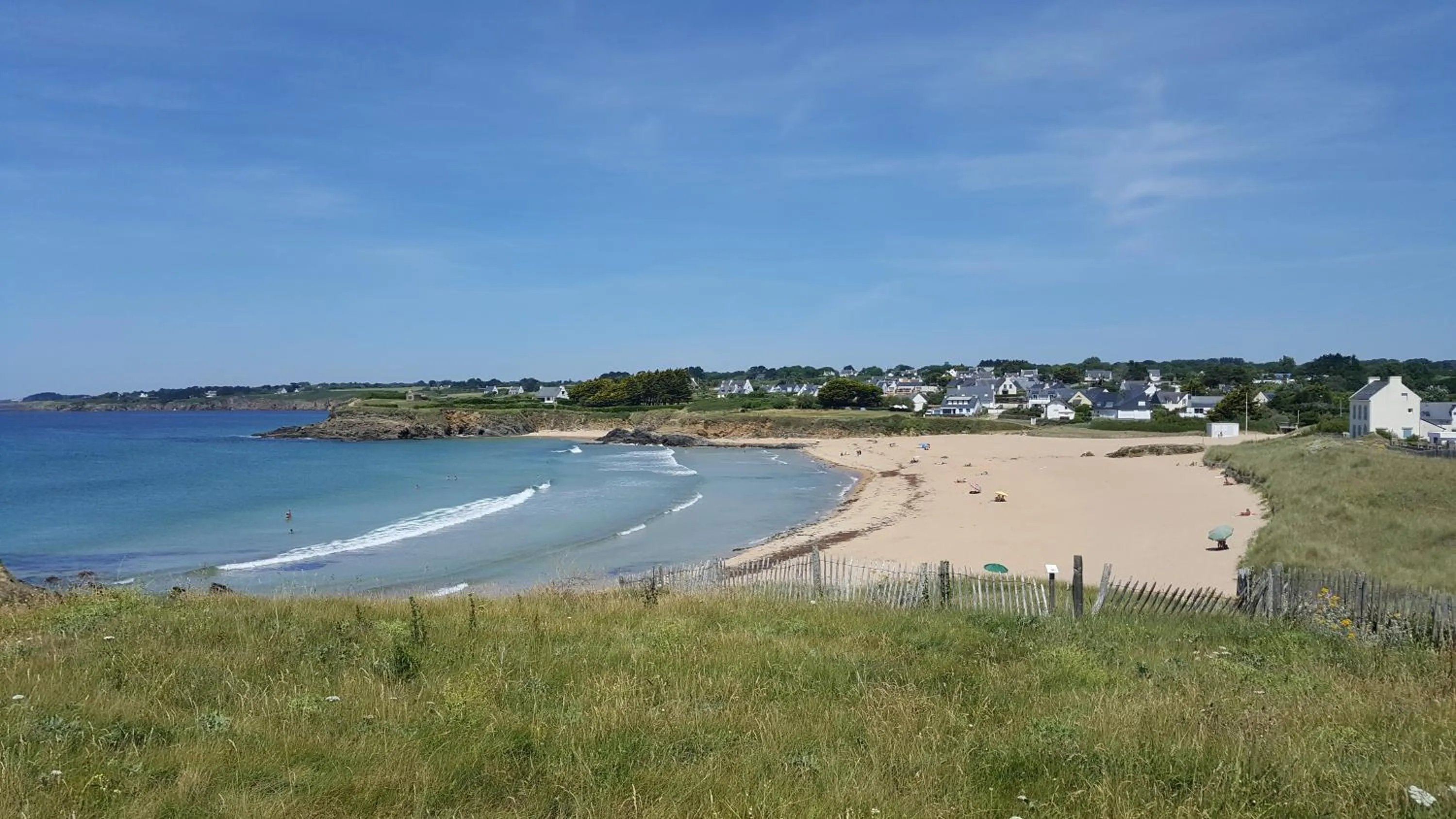 Beach in Naéco Le Pouldu