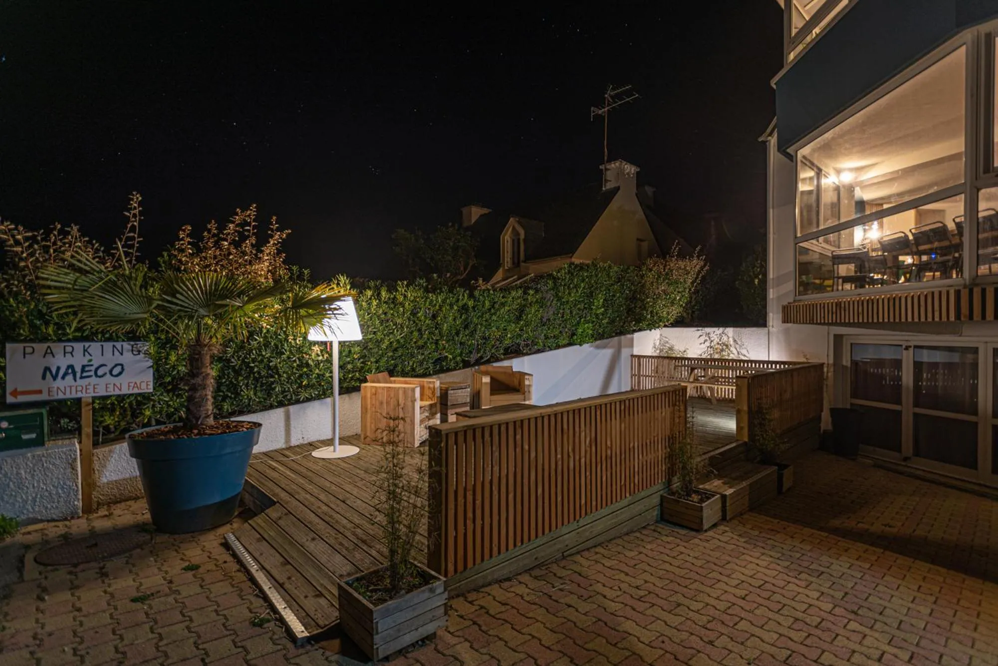 Patio in Naéco Le Pouldu