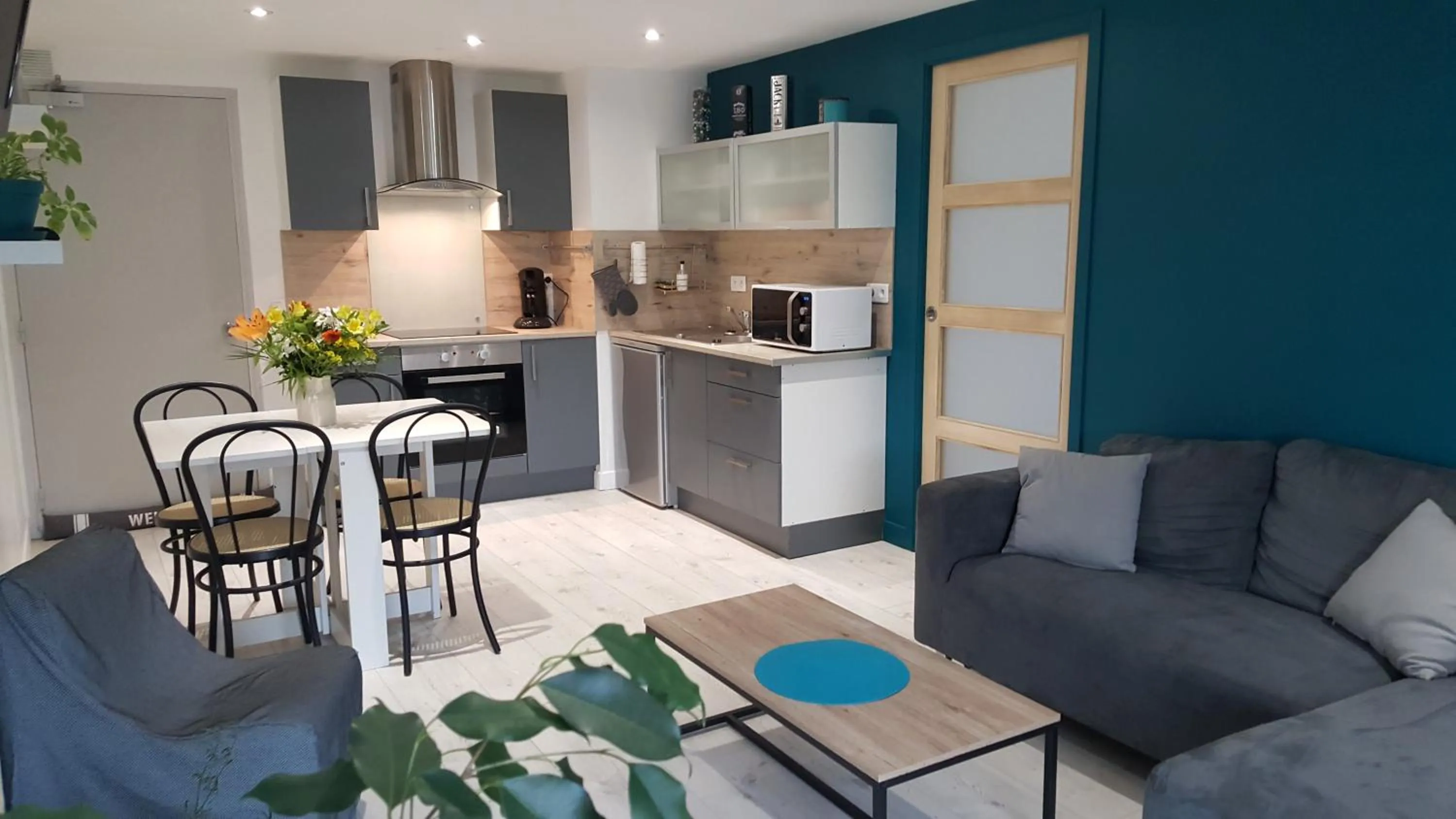 Kitchen or kitchenette in Naéco Le Pouldu