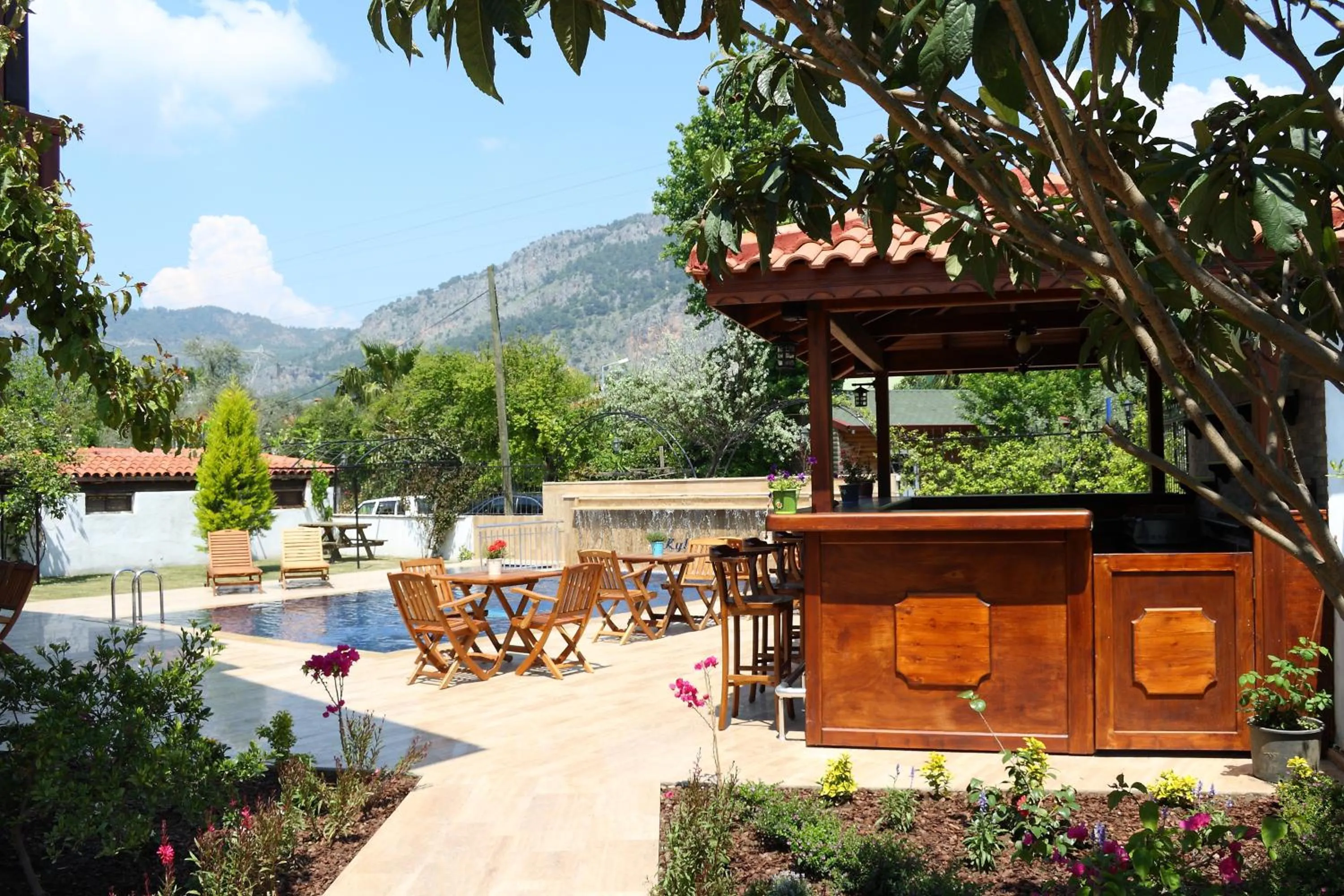 Garden in Kybele Hotel Gocek