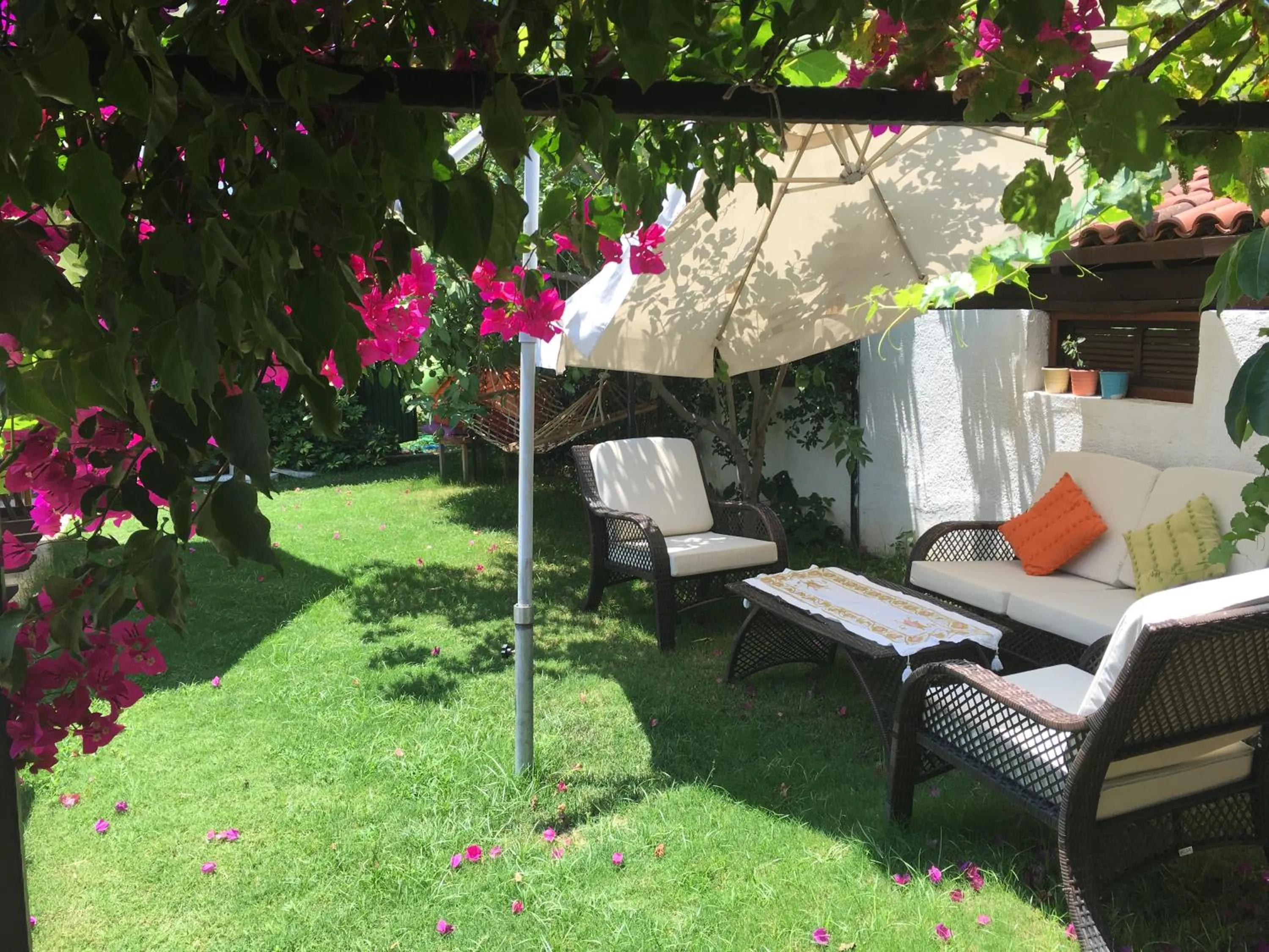 Garden view in Kybele Hotel Gocek