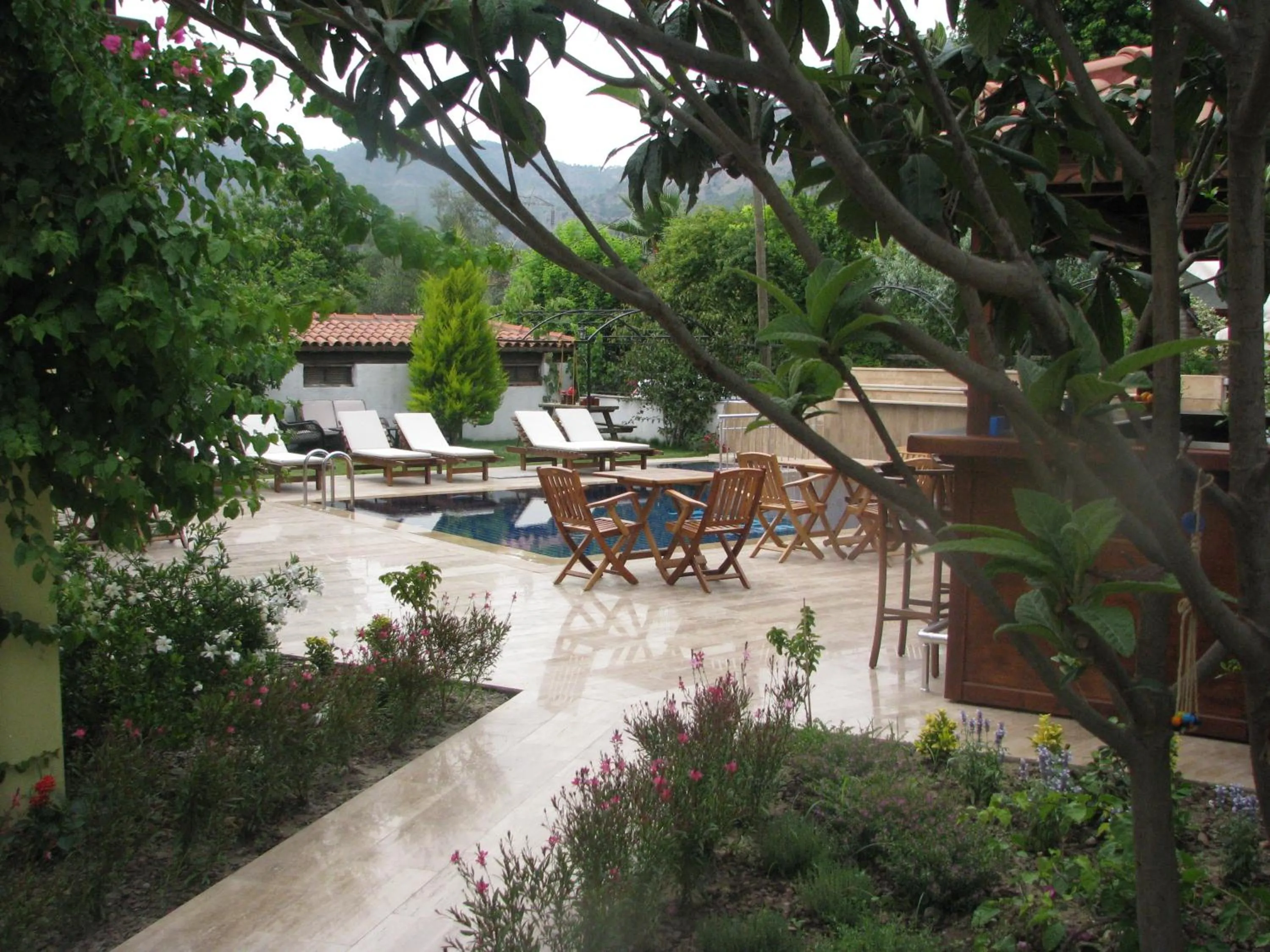 Garden in Kybele Hotel Gocek