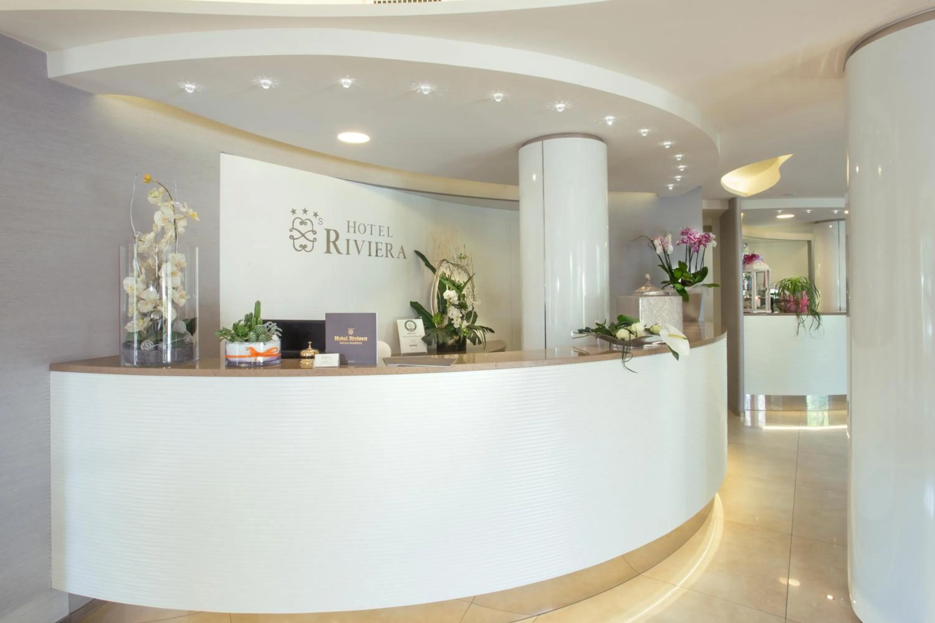 Lobby or reception in Hotel Riviera