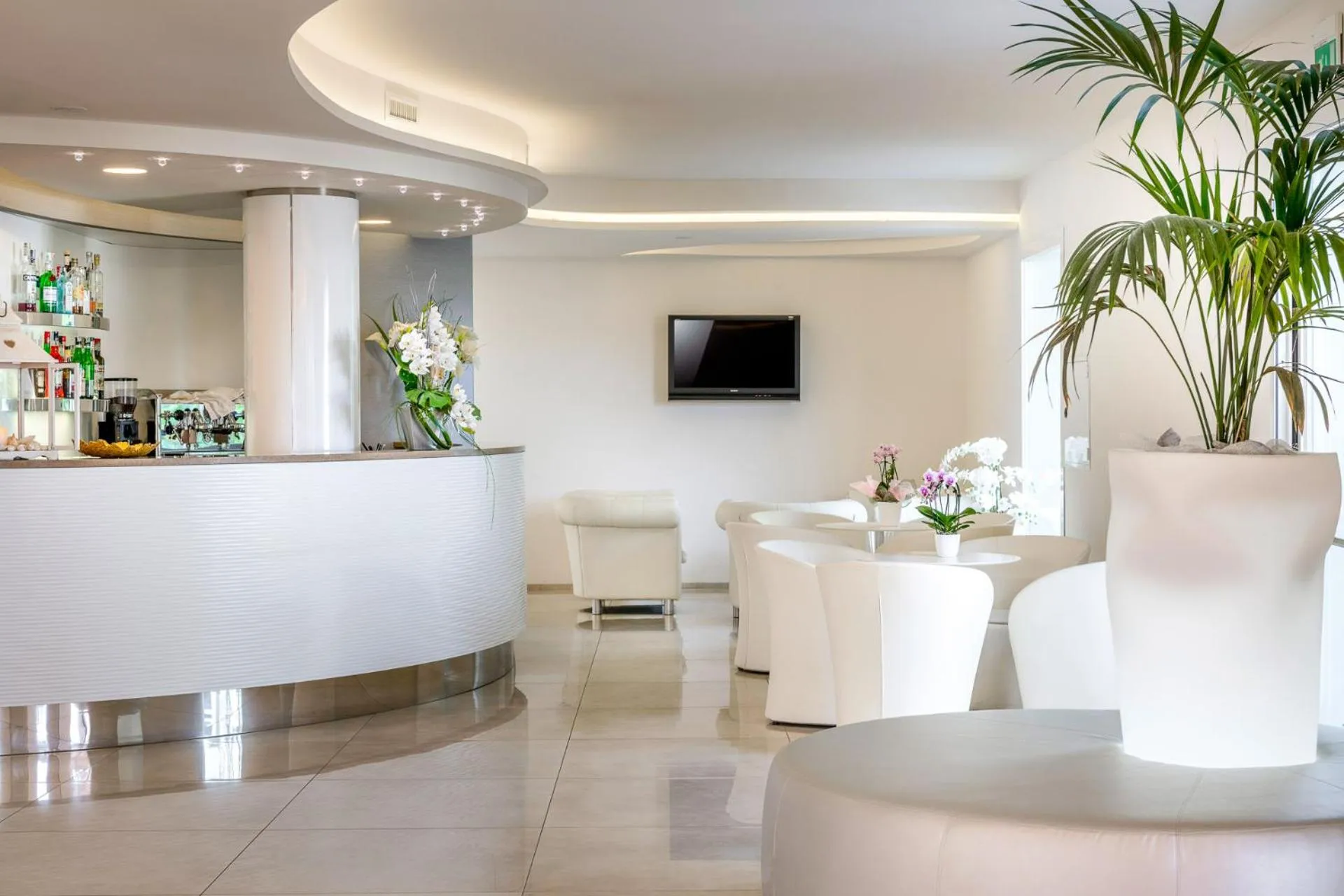 Lobby or reception in Hotel Riviera