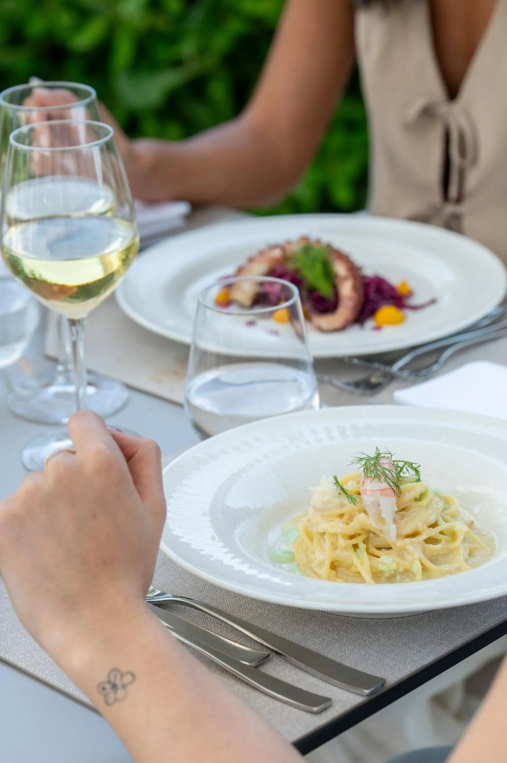 Food and drinks in Hotel Riviera