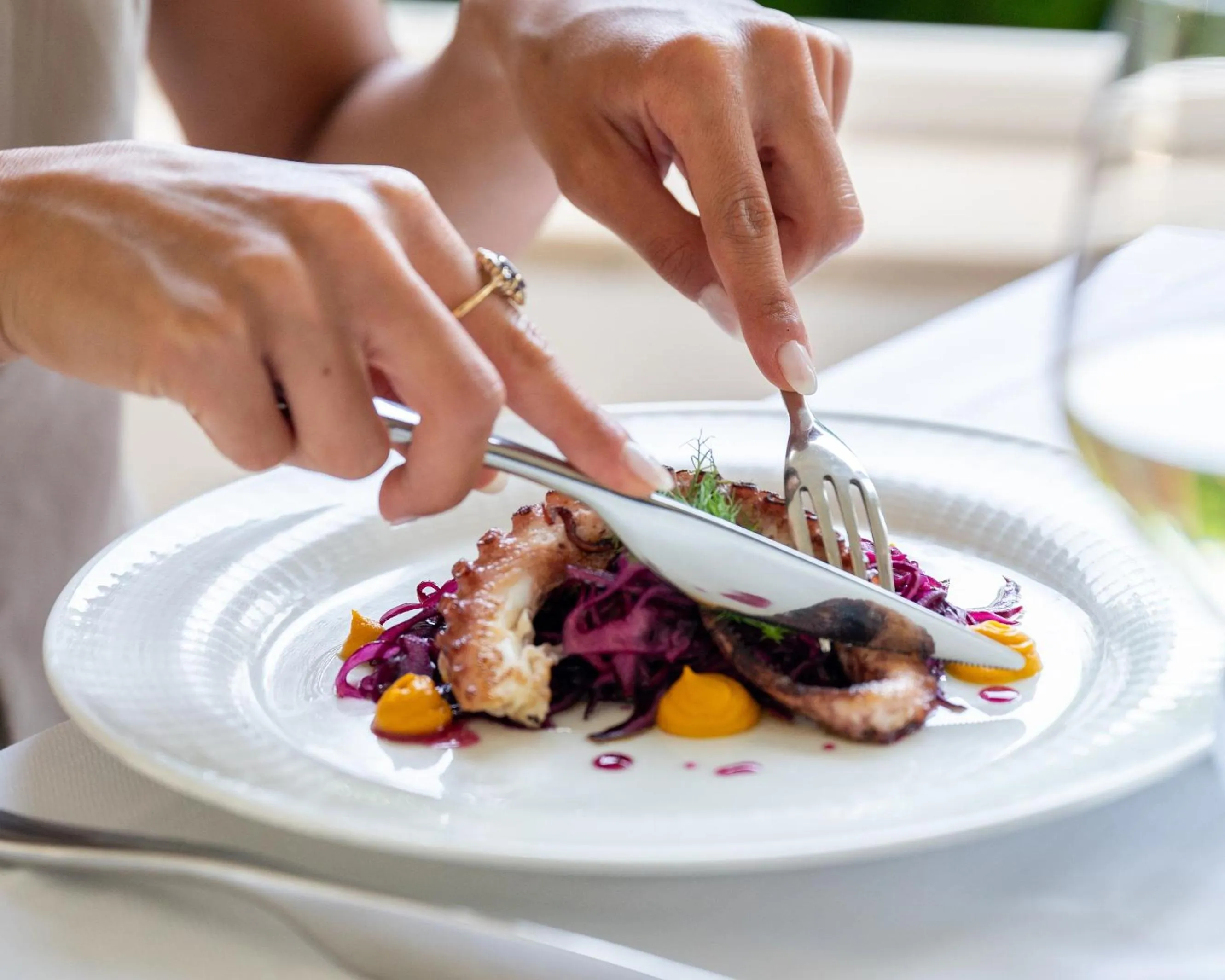 Food in Hotel Riviera